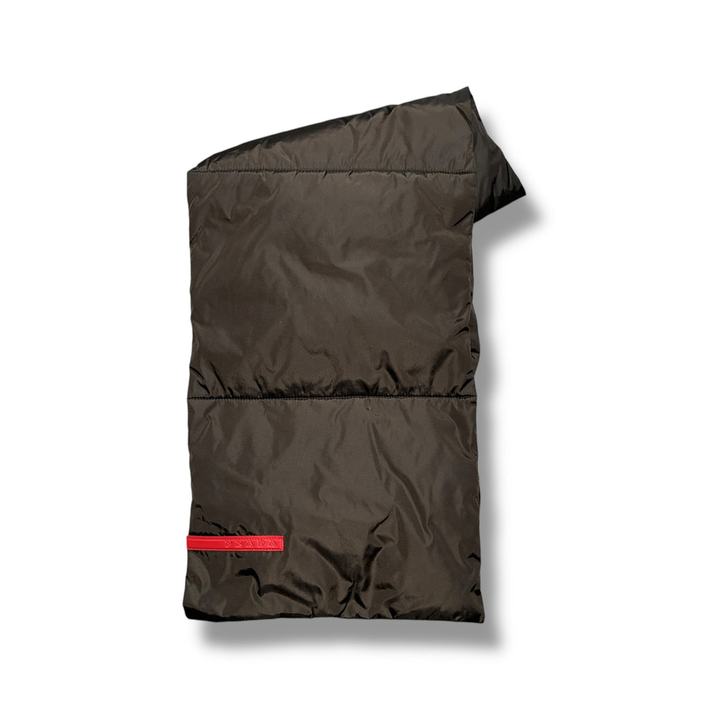 00s Prada Sport Puffer Scarf
