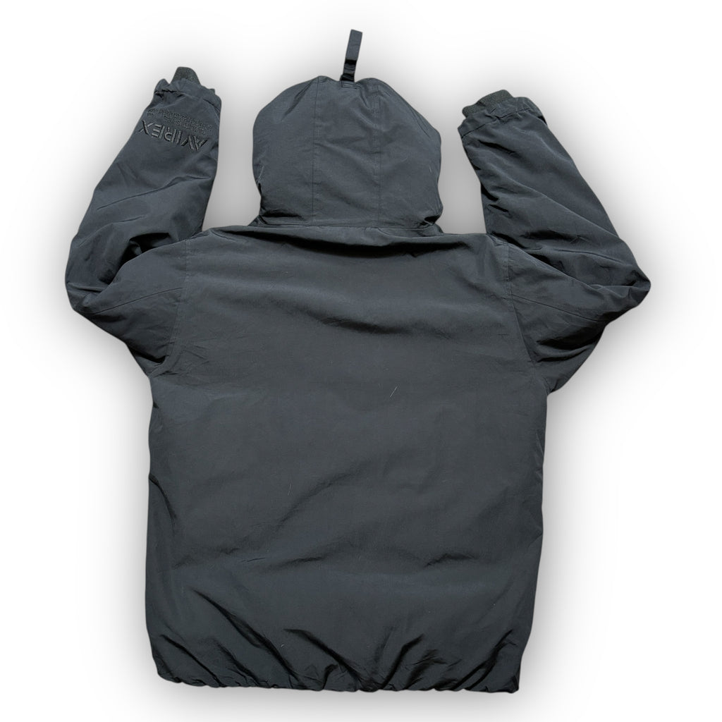 Black Avirex Padded Puffer Coat (L)
