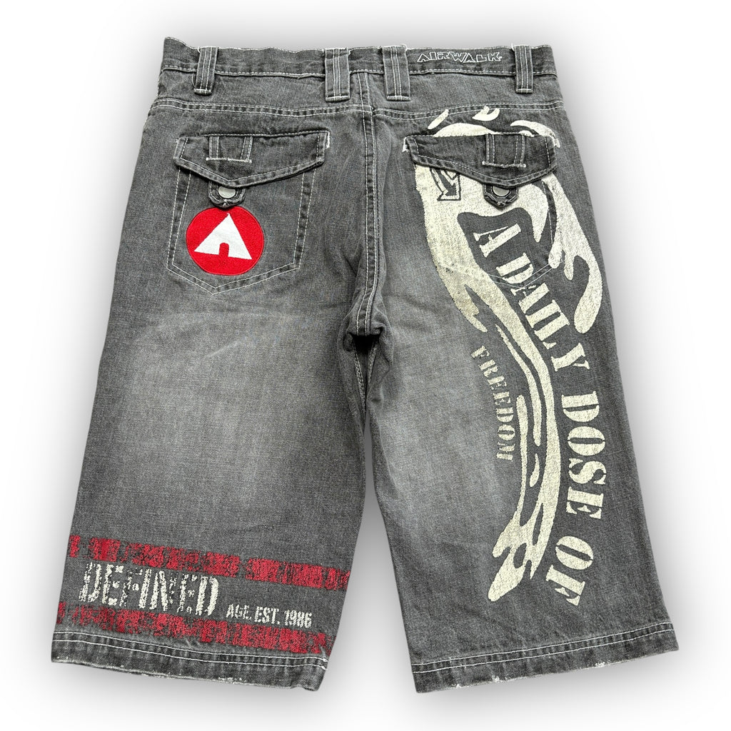 00s Airwalk Embroidered Jorts (32")