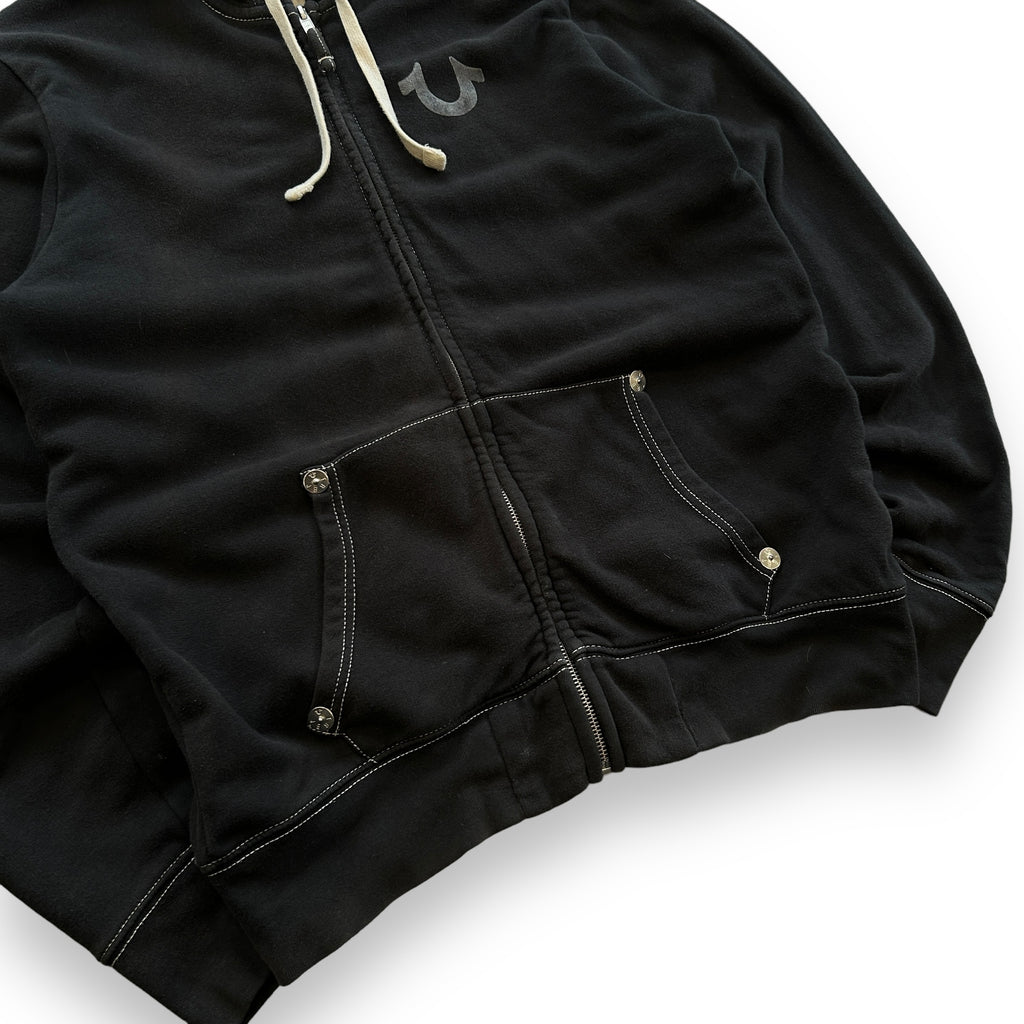 True Religion Contrast Stitch Hoodie (M)
