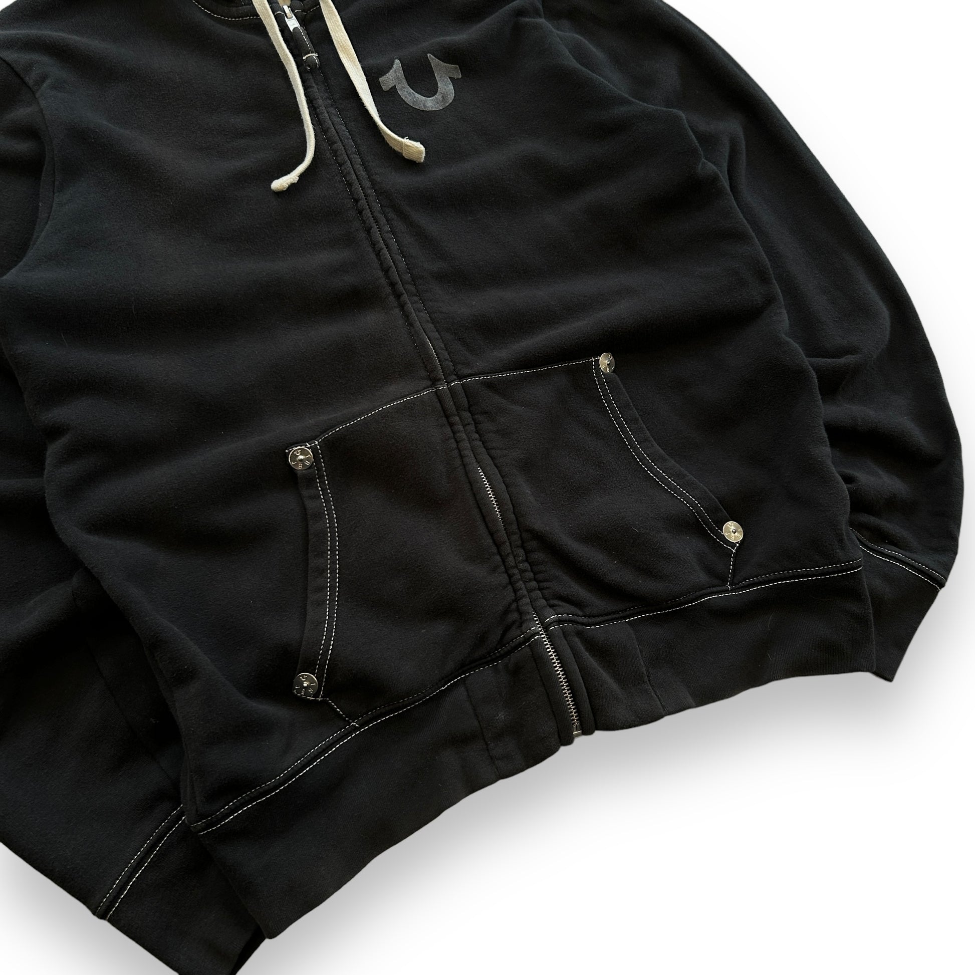 True Religion Contrast Stitch Hoodie (M)