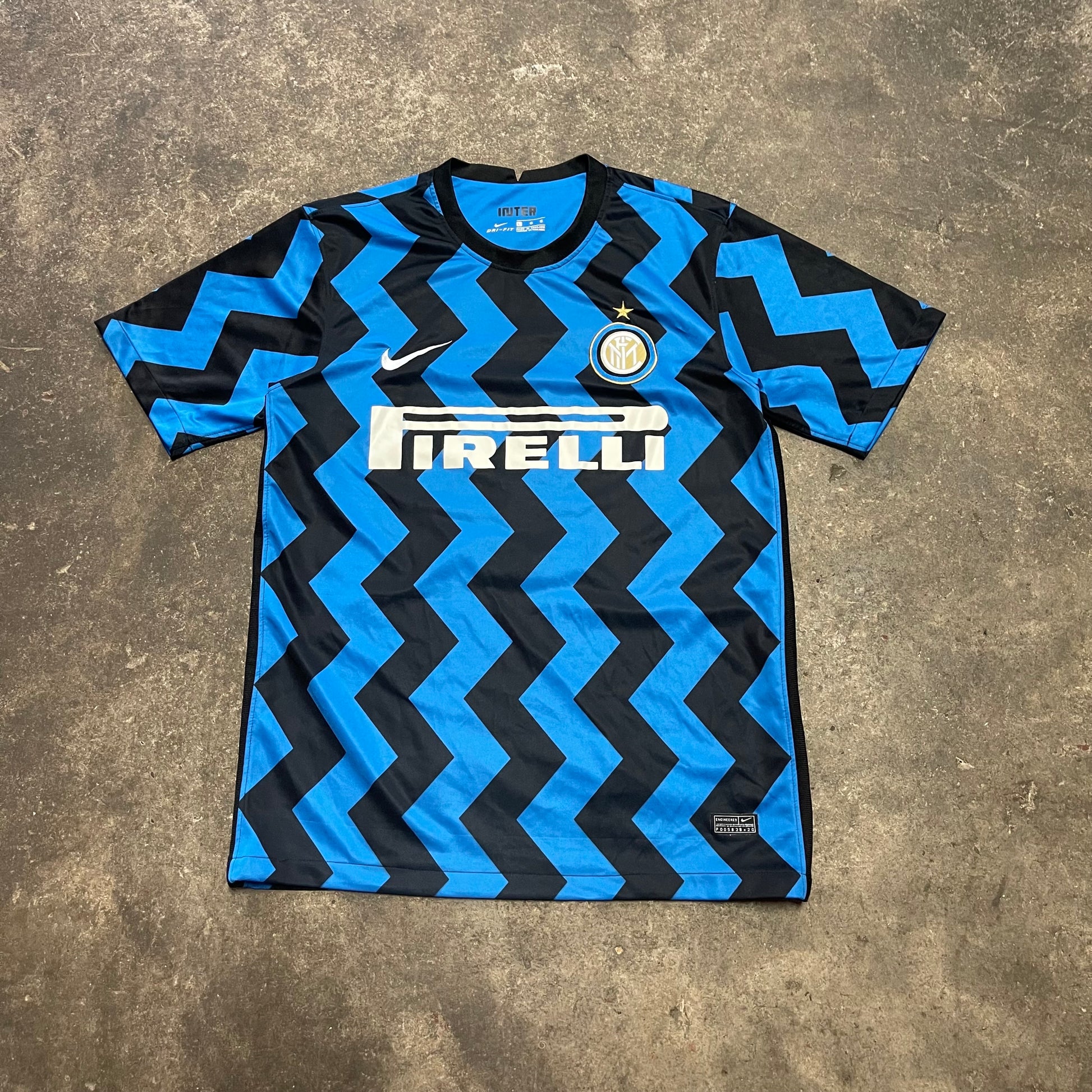 2020/21 Inter Milan Home Football Shirt (#9 LUKAKU)