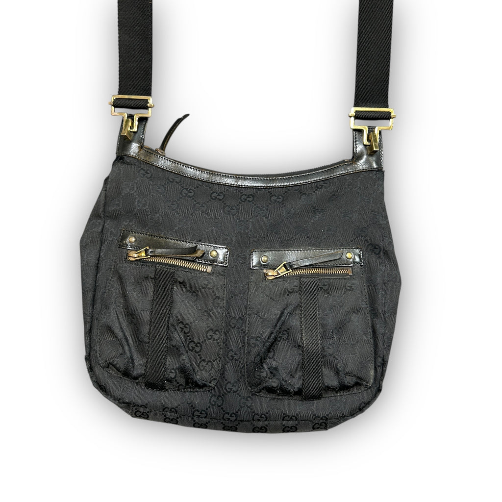Black Gucci GG Monogram Bag