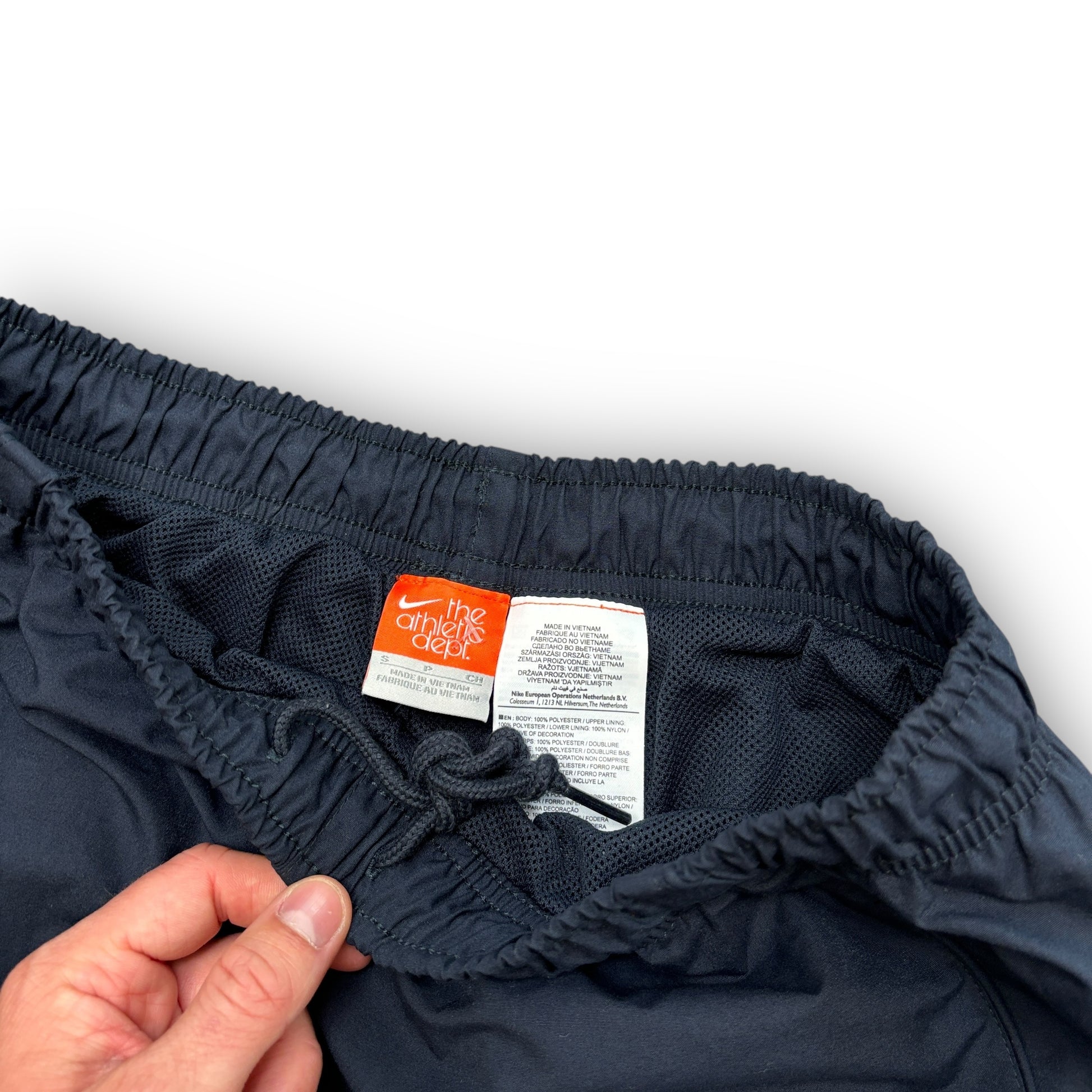 00s Navy Nike Track Pants (S)