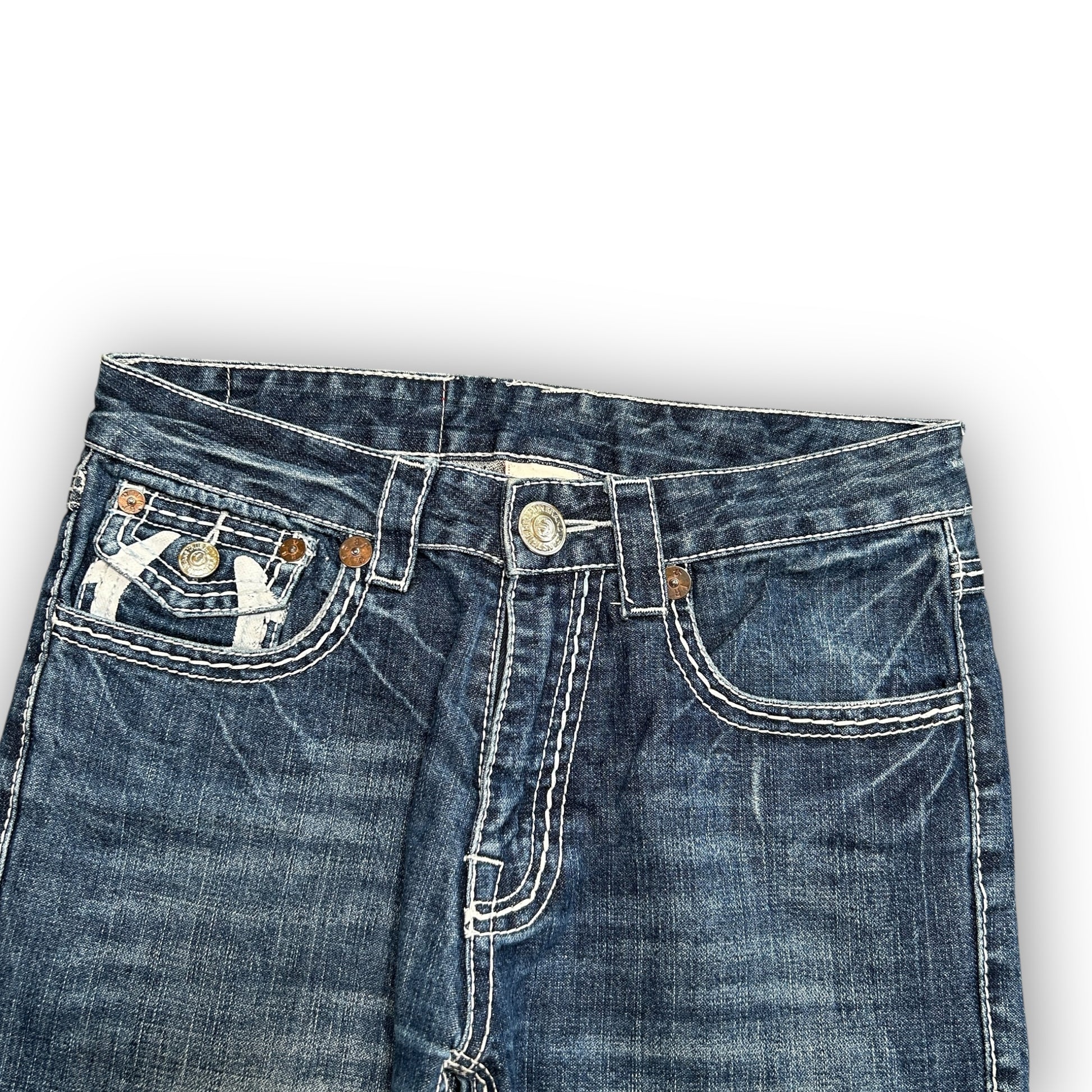 True Religion Contrast Stitch Jeans (30")