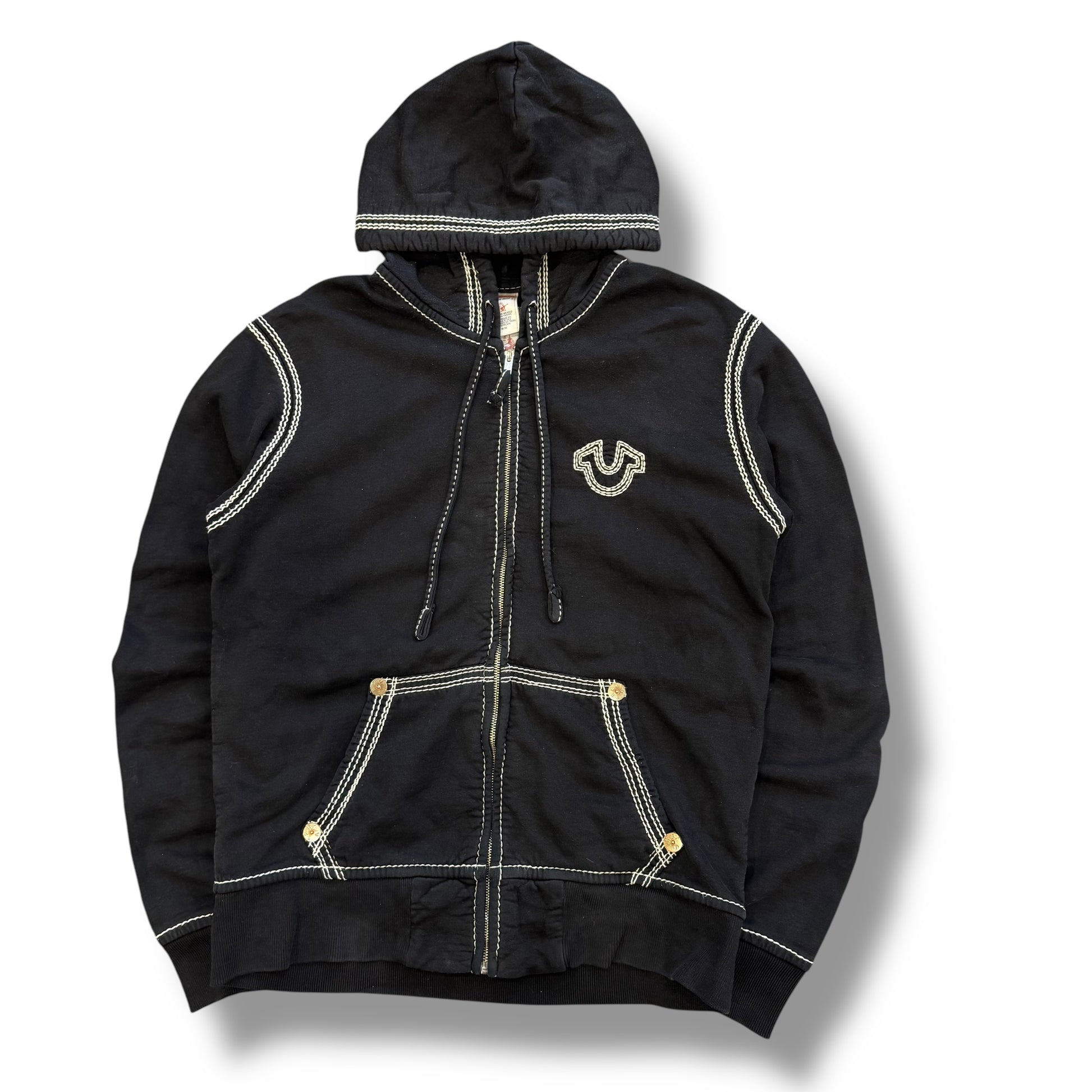 True Religion Triple Stitch Hoodie (M)