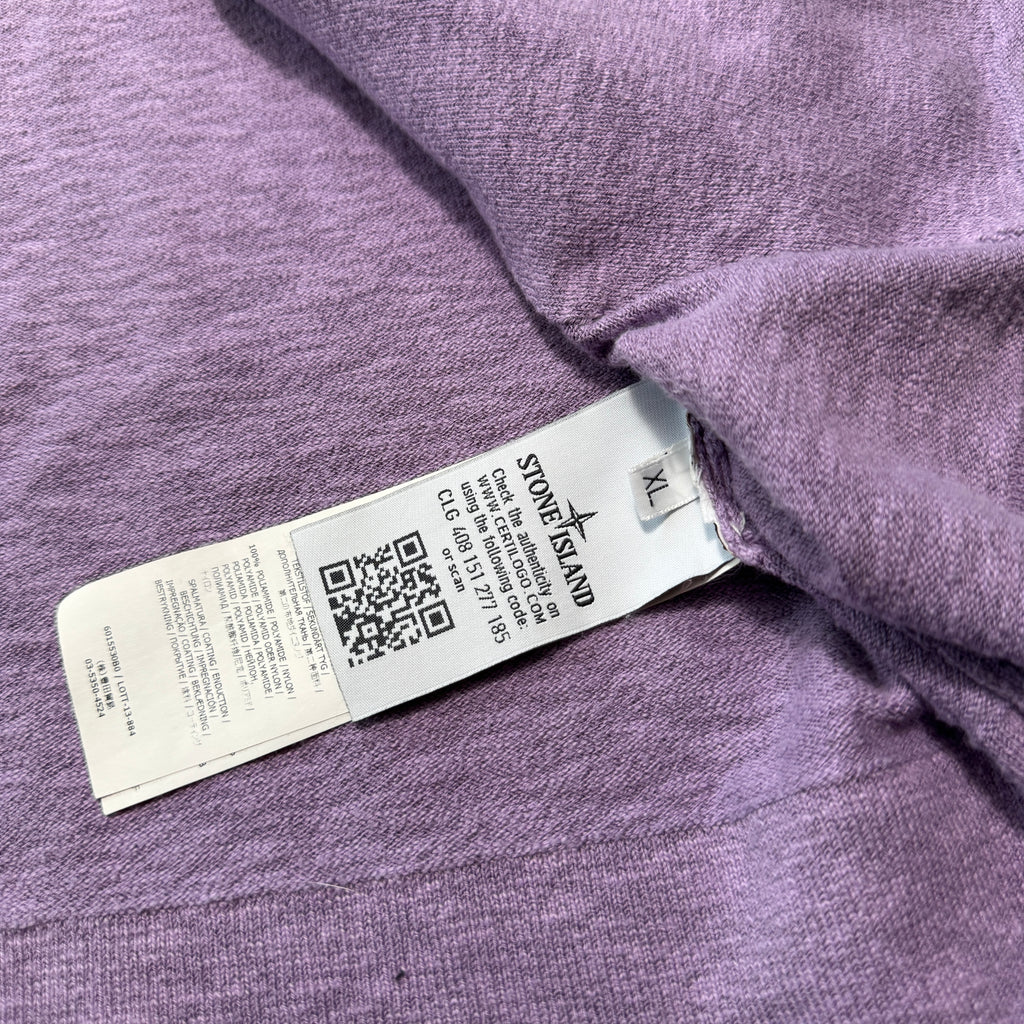 Stone Island Wool Zip Up Hooded Jumper (XL)