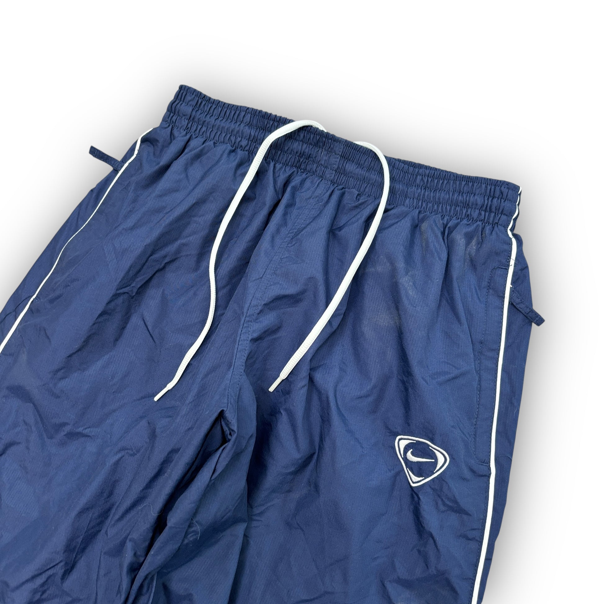 00s Navy Nike Track Pants (M)