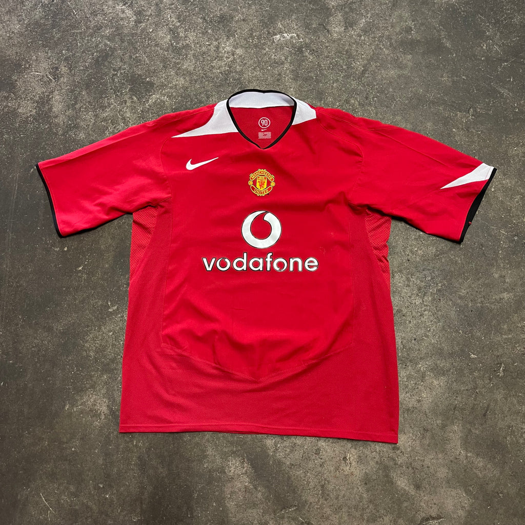 2004/05 Manchester United Home Football Shirt