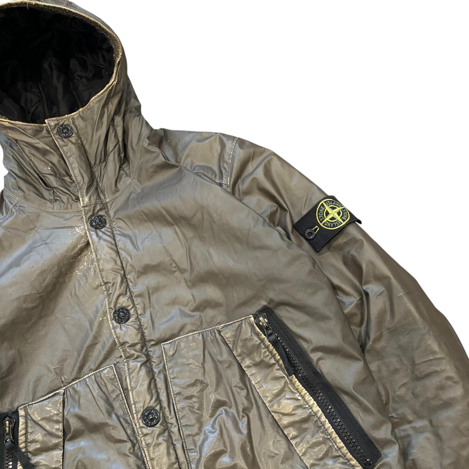Stone Island Mussola Gommato Jacket (M)