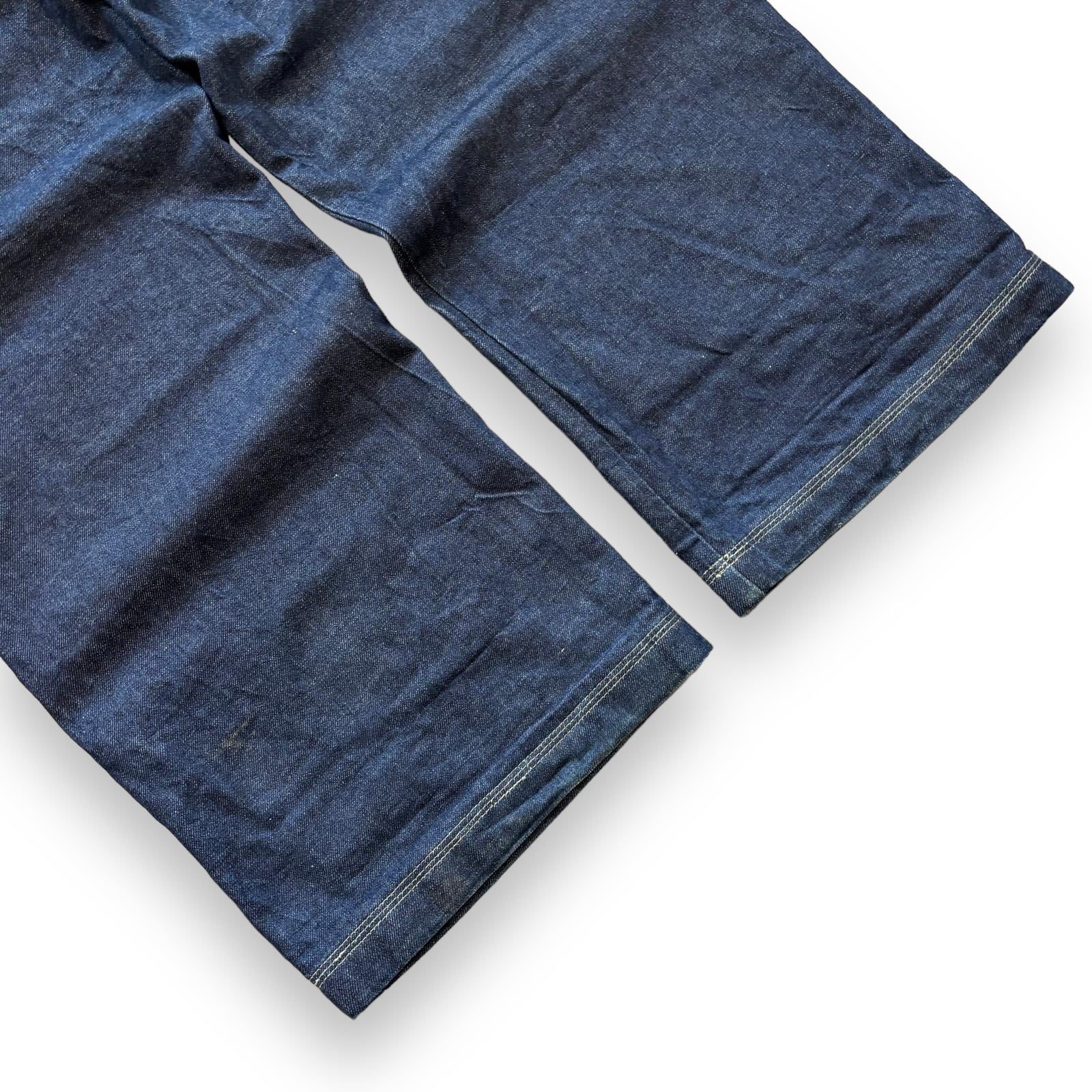 00s Baggy Navy Jeans (34")