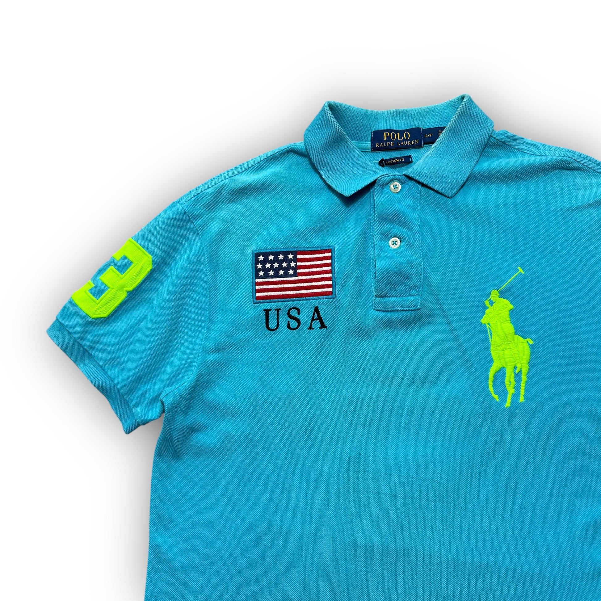 Ralph Lauren USA Big Pony Polo Shirt (S)