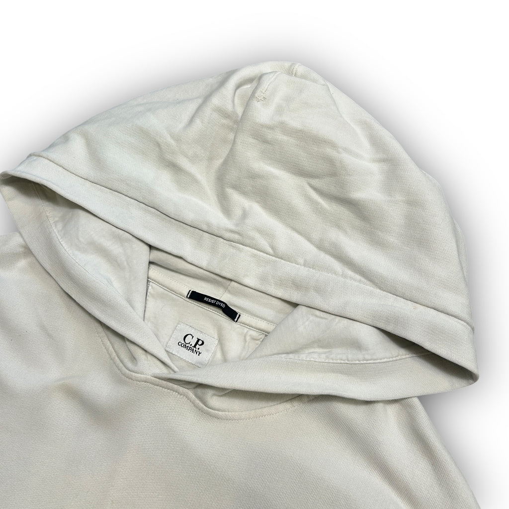White C.P Company Hoodie (M)