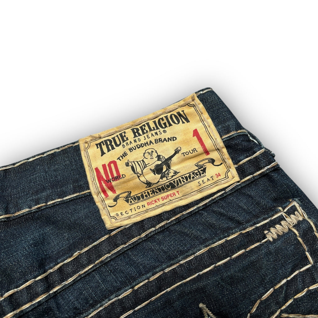 True Religion Contrast Stitch Jeans (32")
