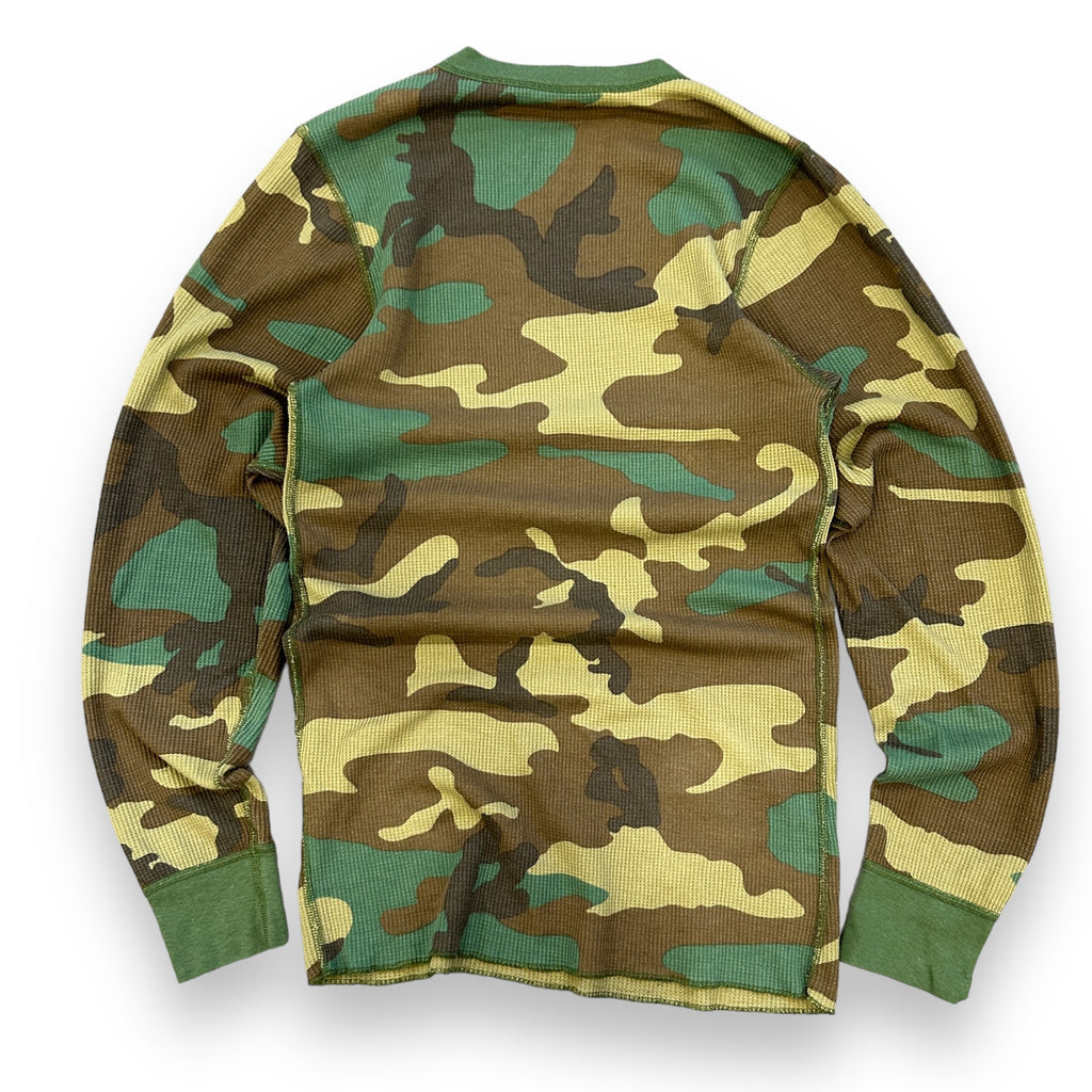 Supreme Hanes Camo Waffle Knit Jumper (M)