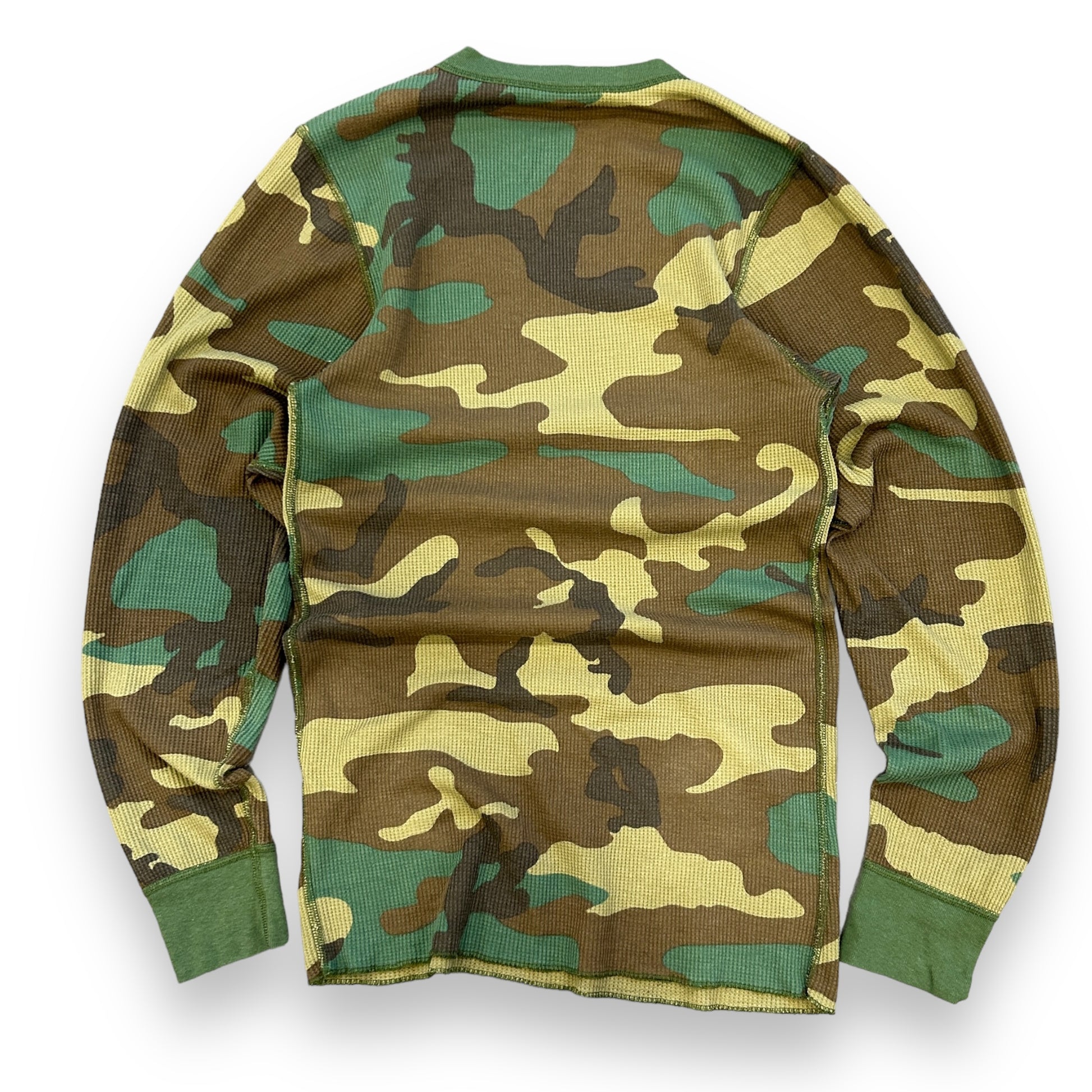 Supreme Hanes Camo Waffle Knit Jumper (M)