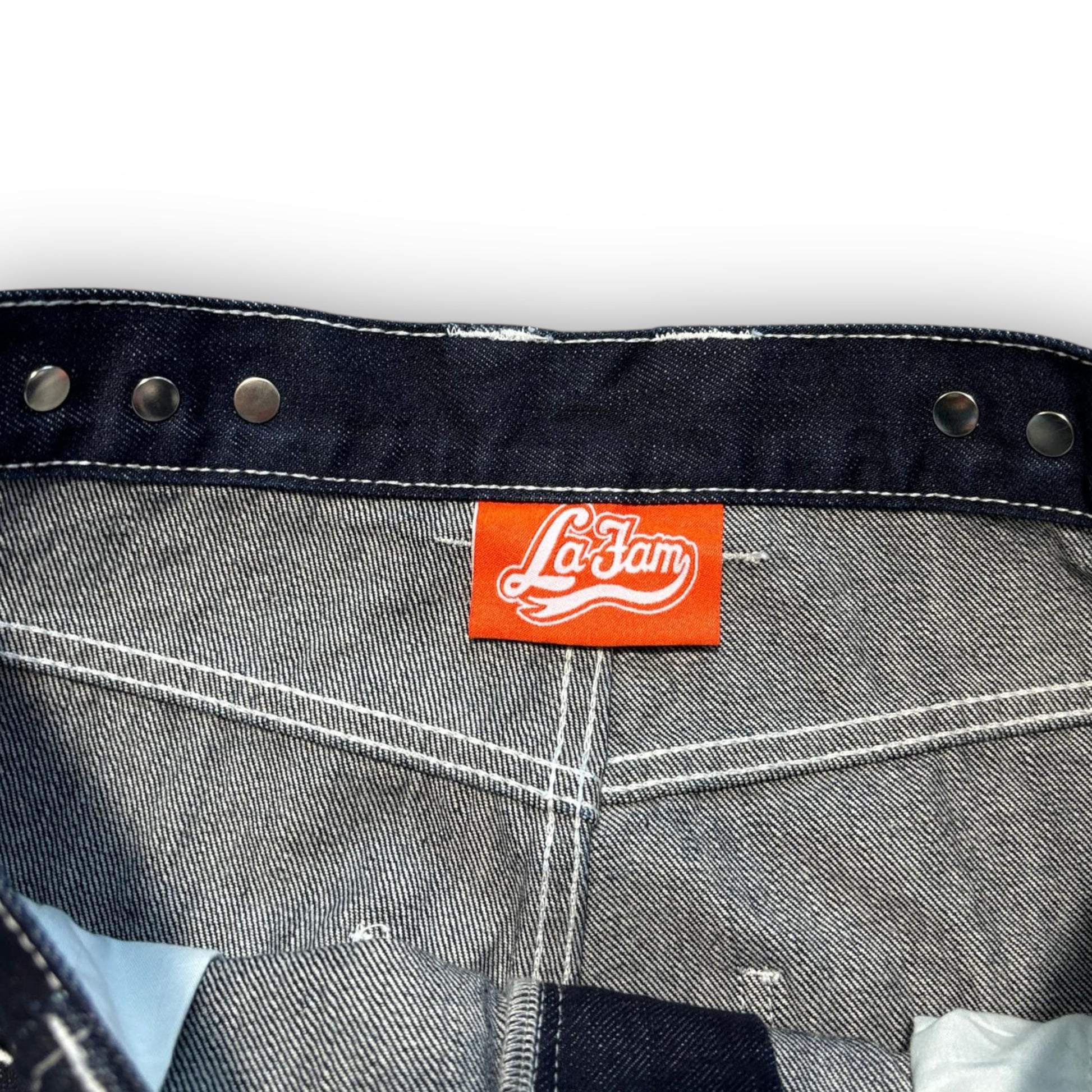 La Fam Embroidered Baggy Jorts (M)