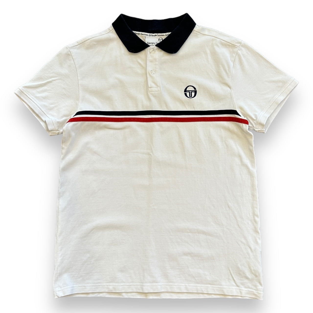 Sergio Tacchini Supermac Polo Shirt (L)