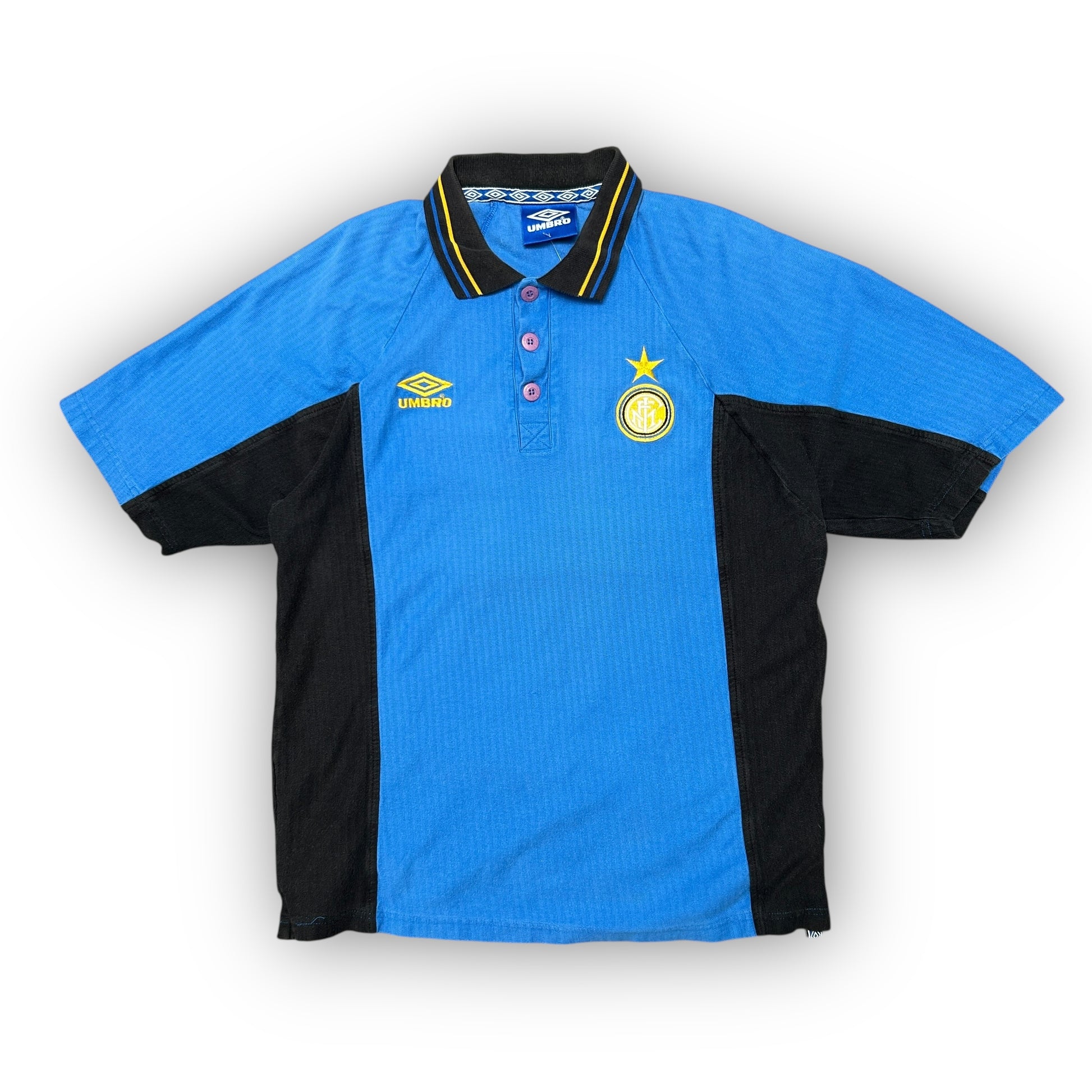 90s Umbro Inter Milan Football Shirt (L)