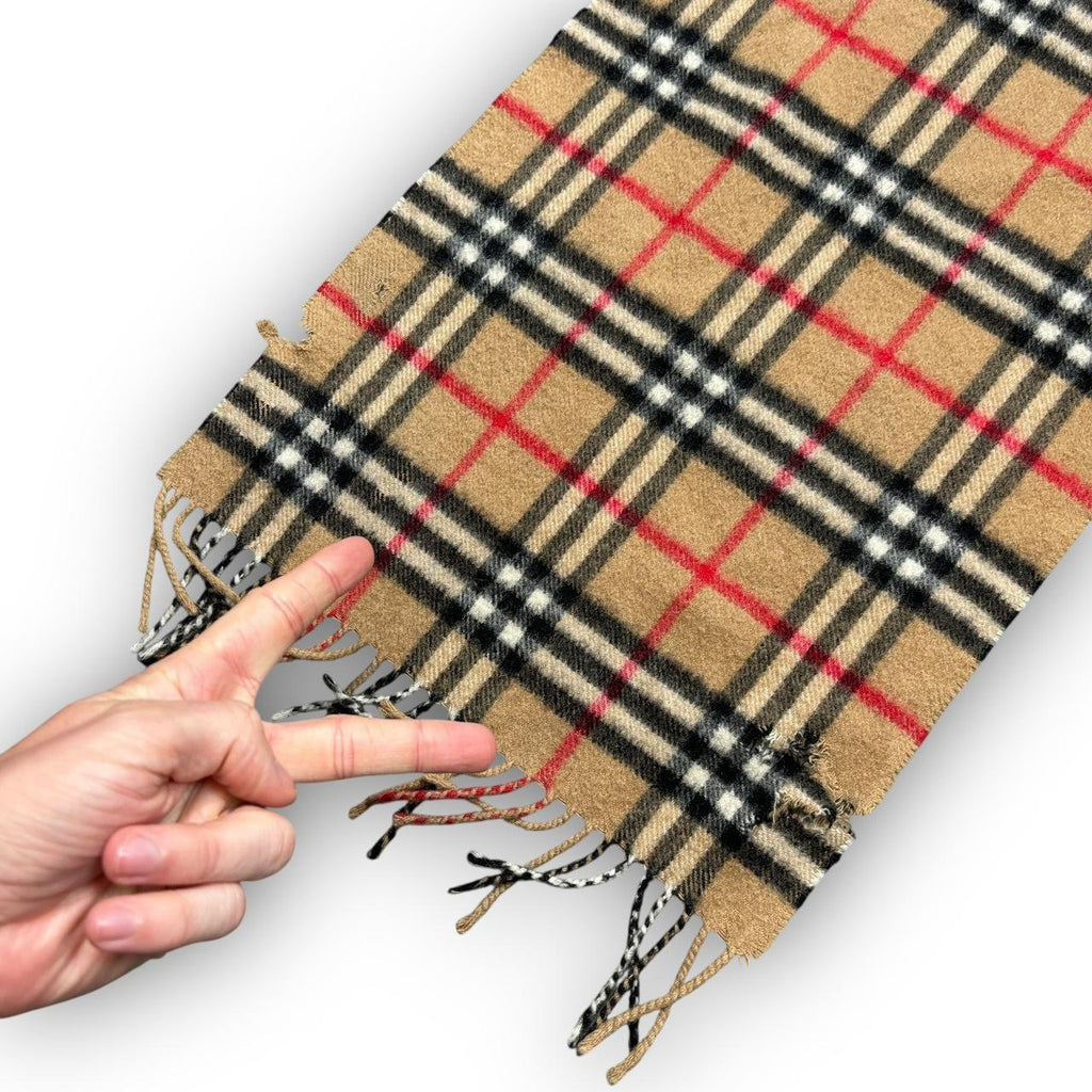 Vintage Tan Burberry Scarf