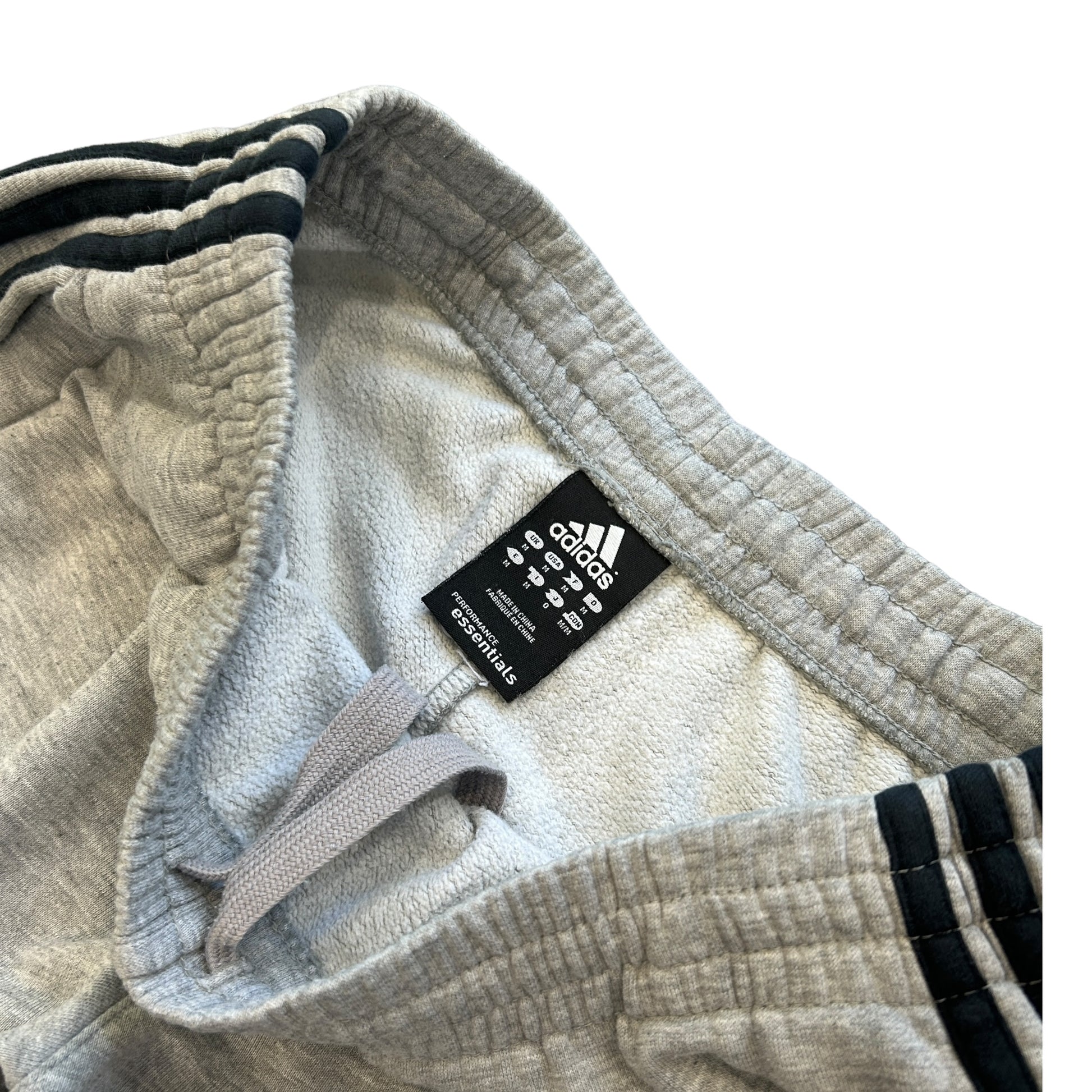 00s Baggy Grey Adidas Joggers (M)