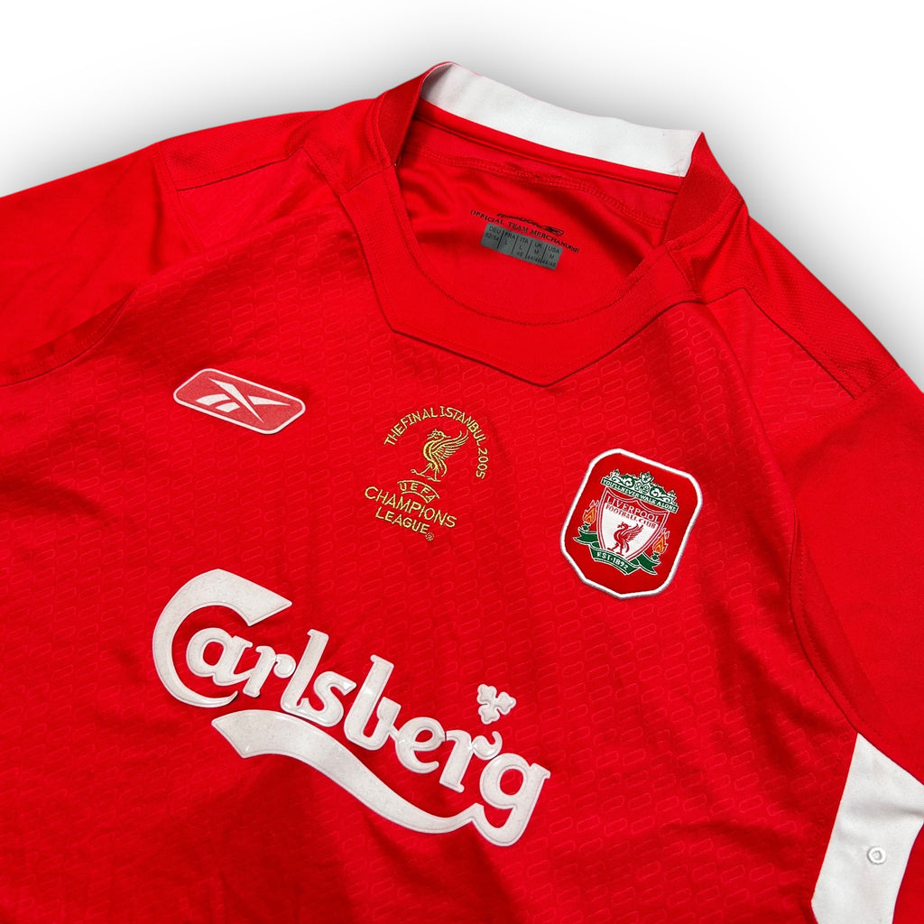 2005 Liverpool 'Gerrard' Football Shirt (L)