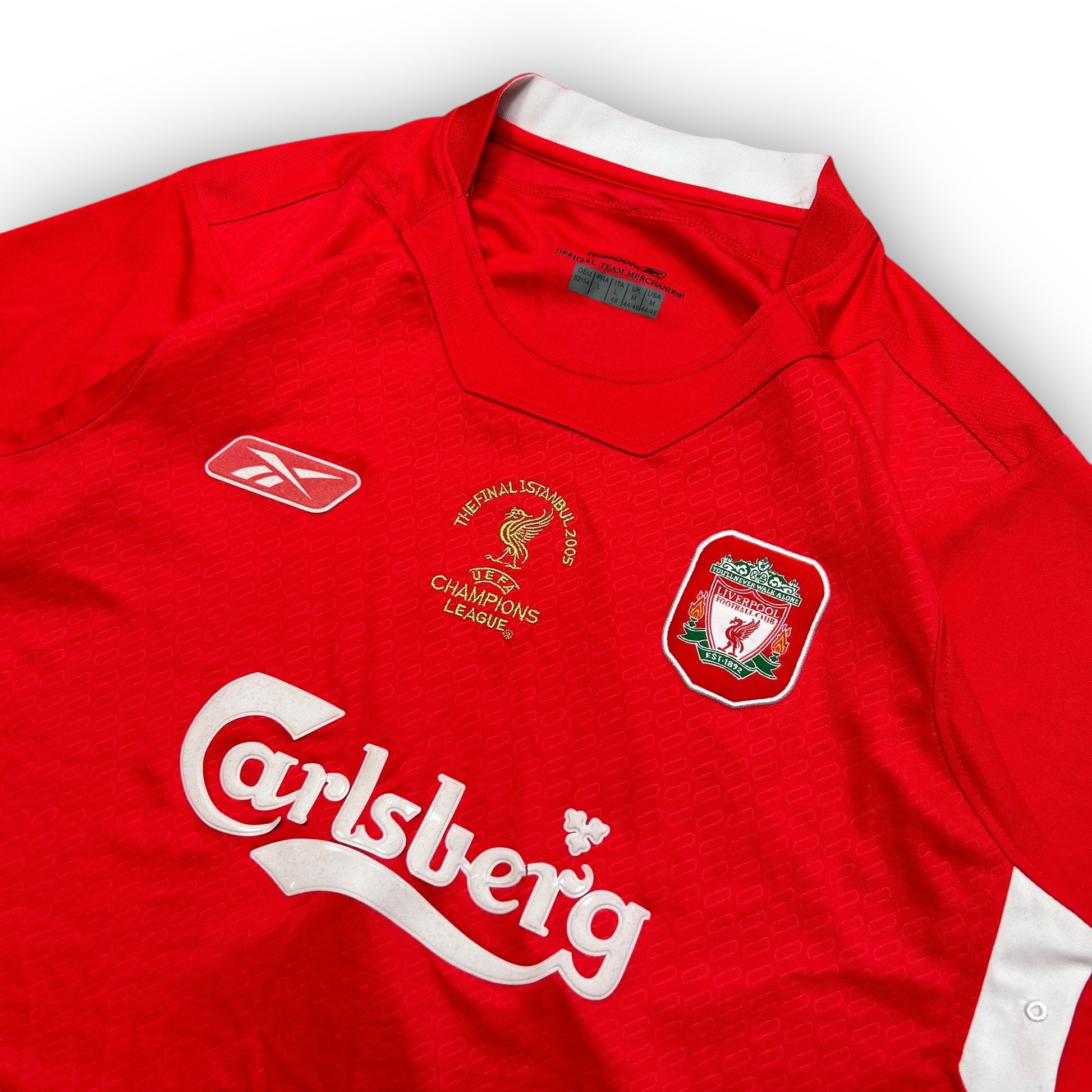 2005 Liverpool 'Gerrard' Football Shirt (L)