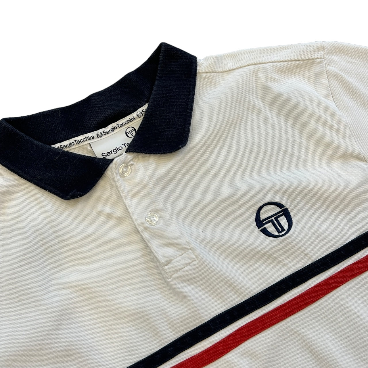 Sergio Tacchini Supermac Polo Shirt (L)