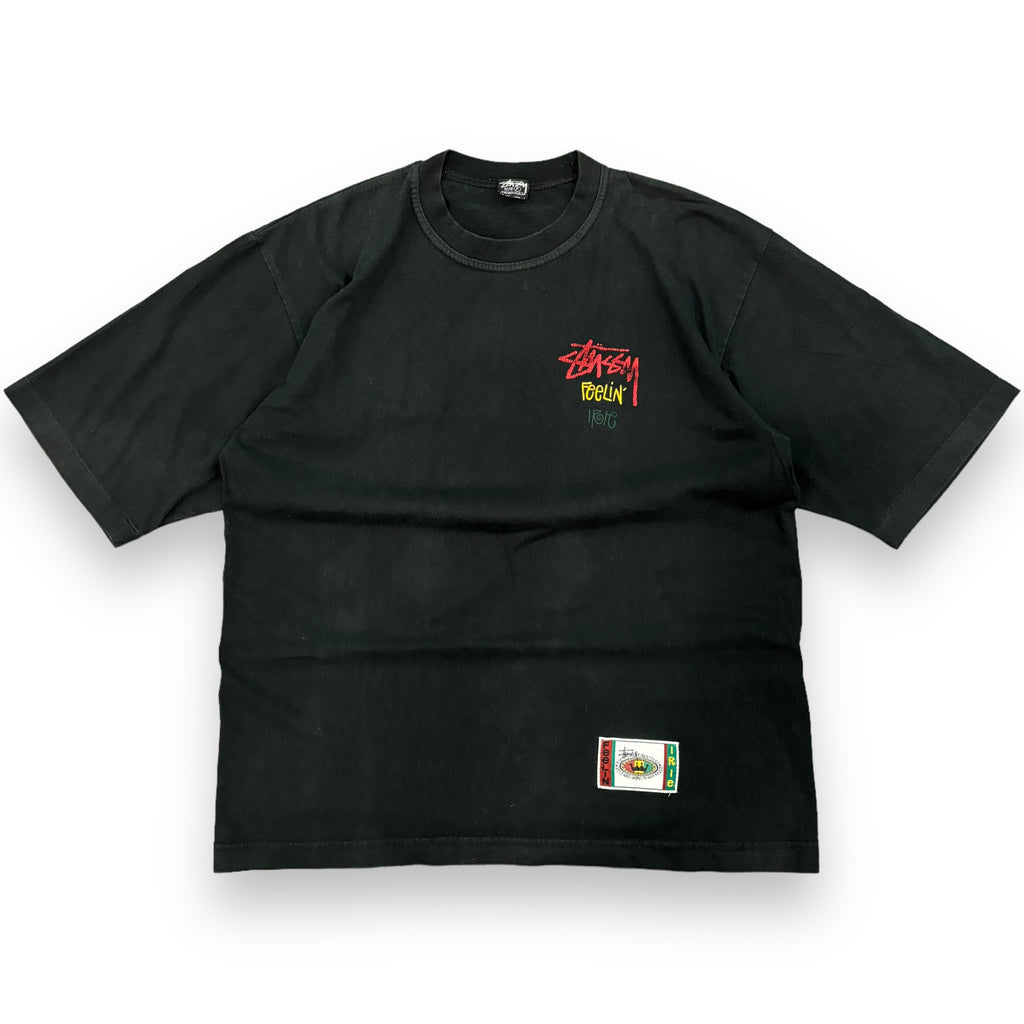 90's Stussy Bootleg Rasta Tshirt (L/XL)