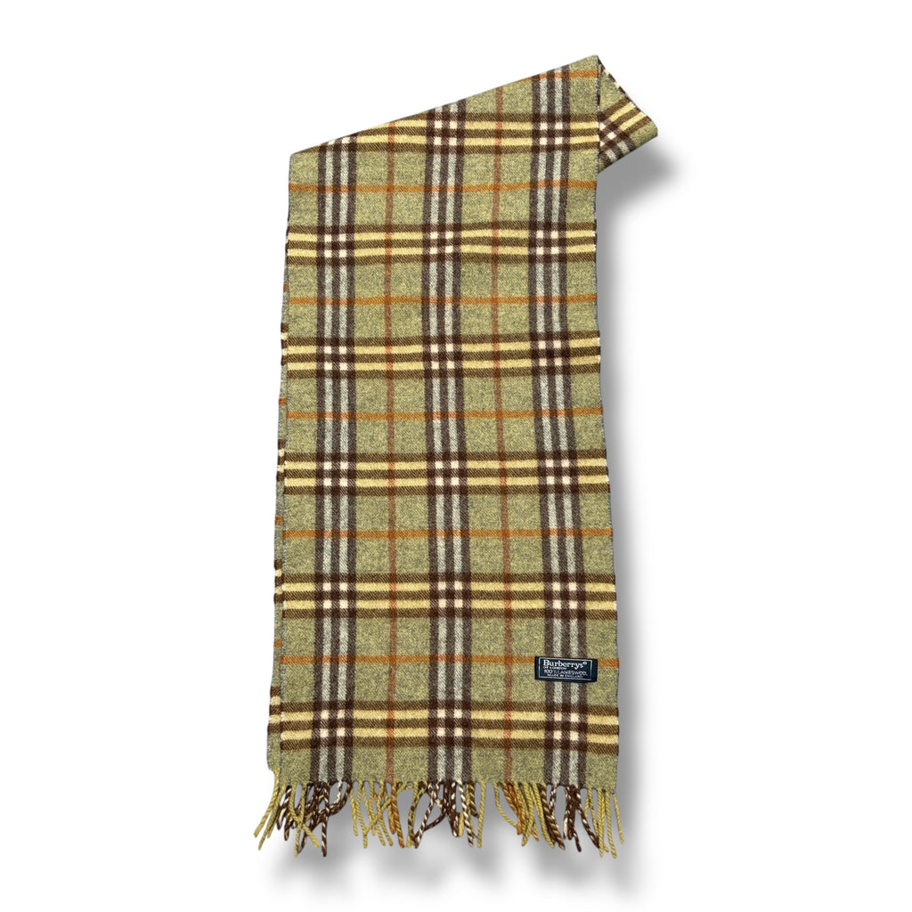 Vintage Burberry Nova Check Scarf