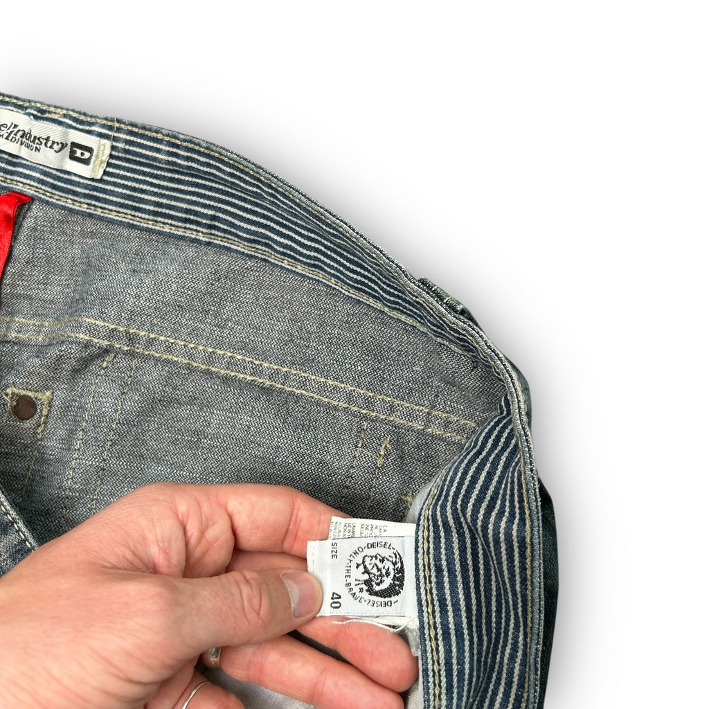 00s Diesel "GG" Embroidered Jeans (38")