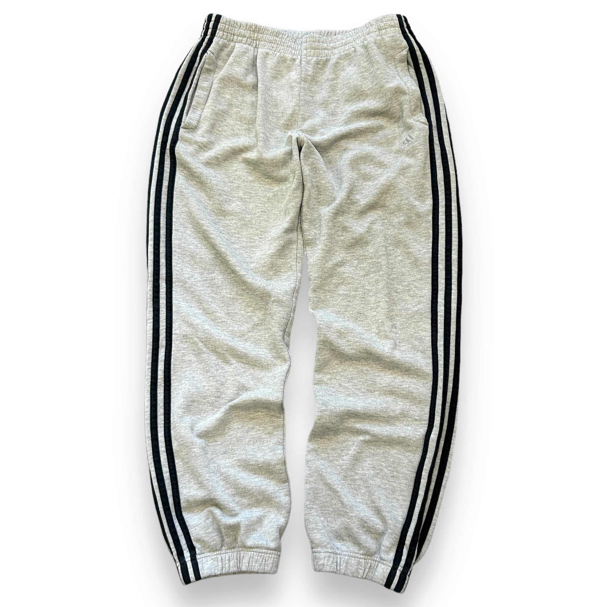 00s Baggy Grey Adidas Joggers (M)