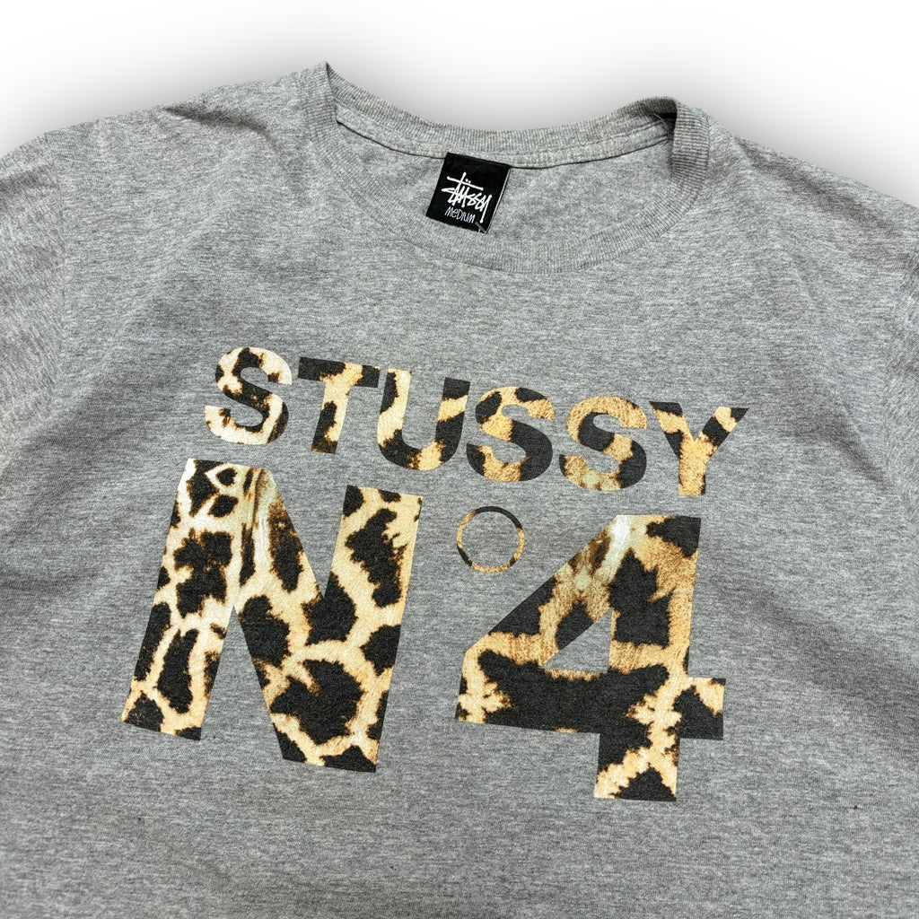 Stussy Leopard Print T-Shirt (M)