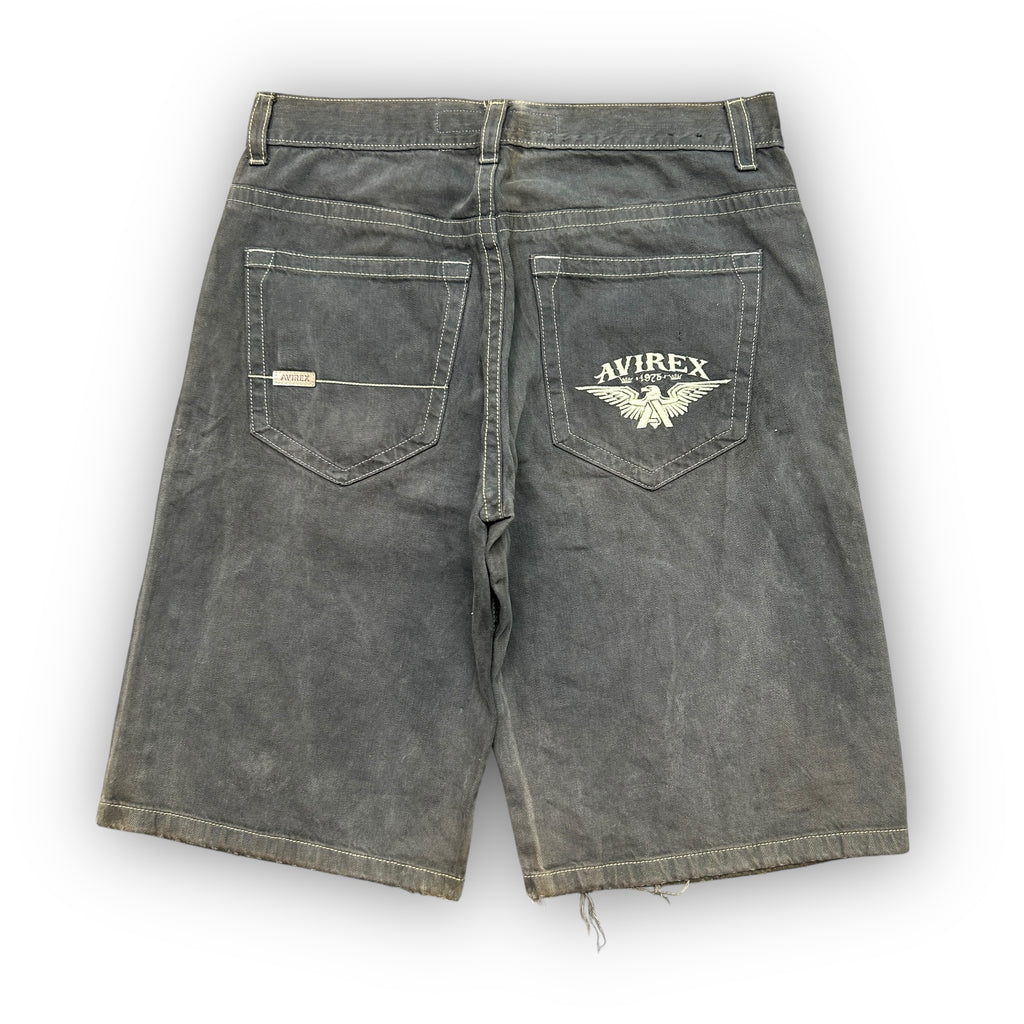 00s Avirex Embroidered Jorts (34”)