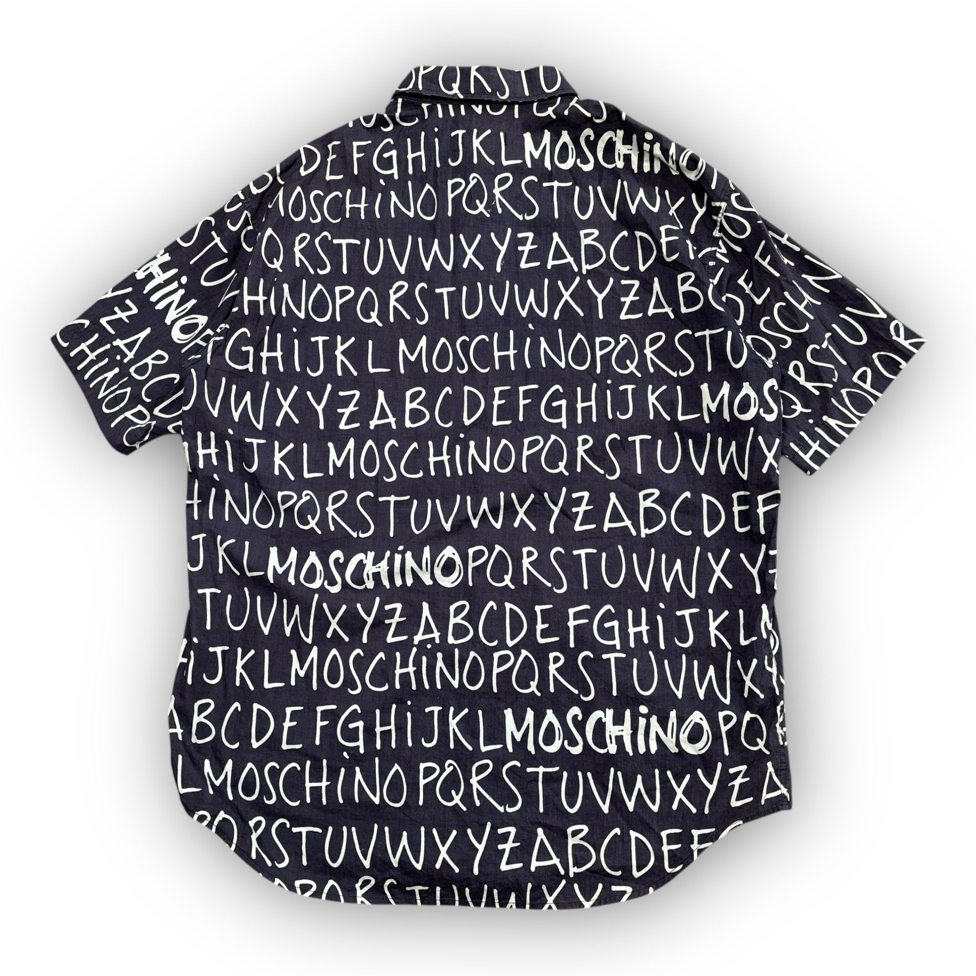 Vintage Moschino Alphabet Shirt (XL)