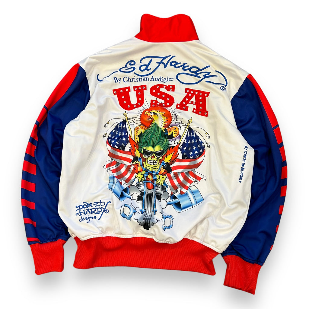 00’s Ed Hardy USA Track Jacket (L)