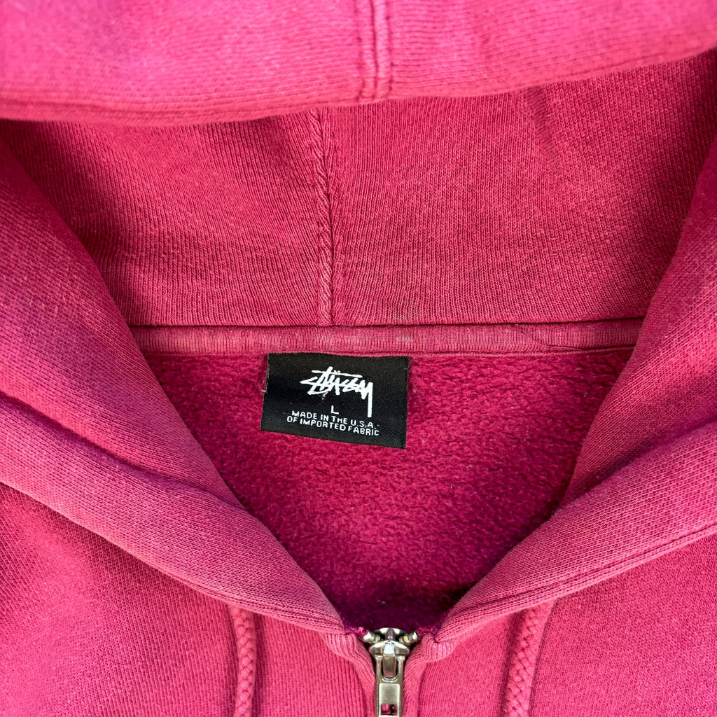 Stussy Zip Up Hoodie (L)