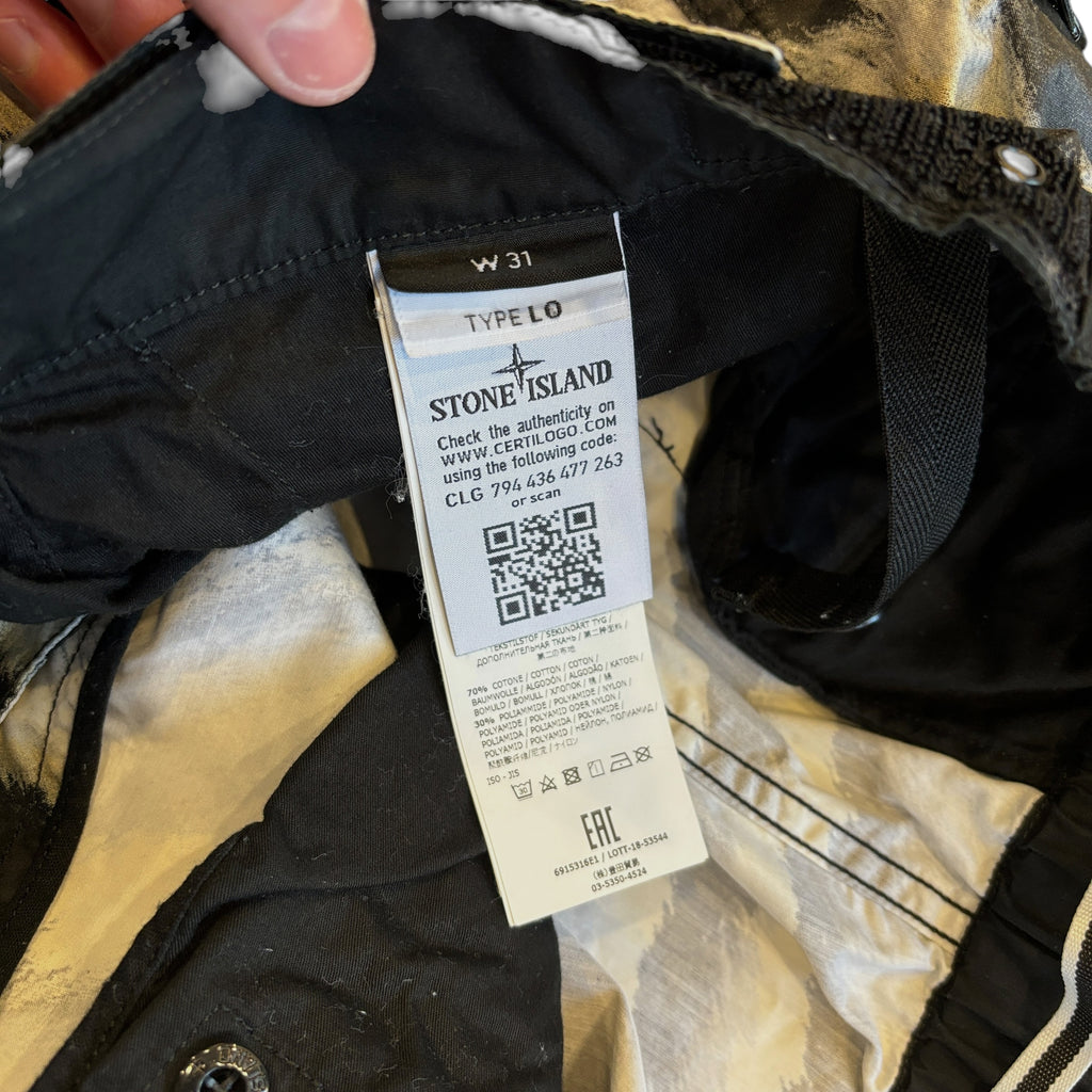 A/W 2018 Stone Island Tiger Print Trousers (31")