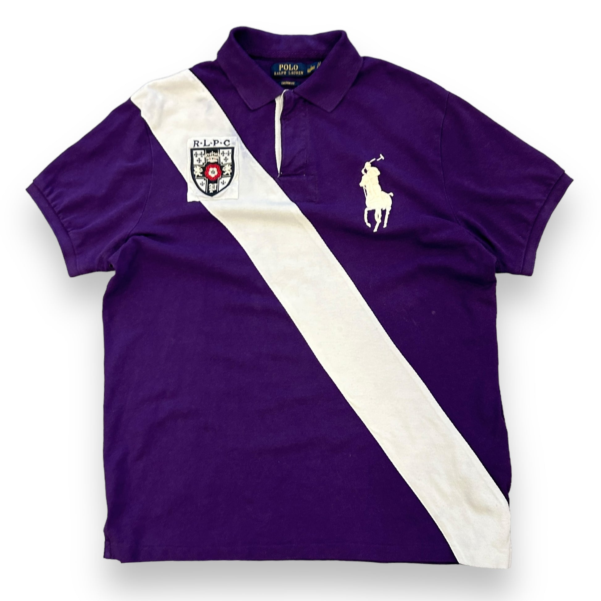 00s Striped Ralph Lauren Polo (L)