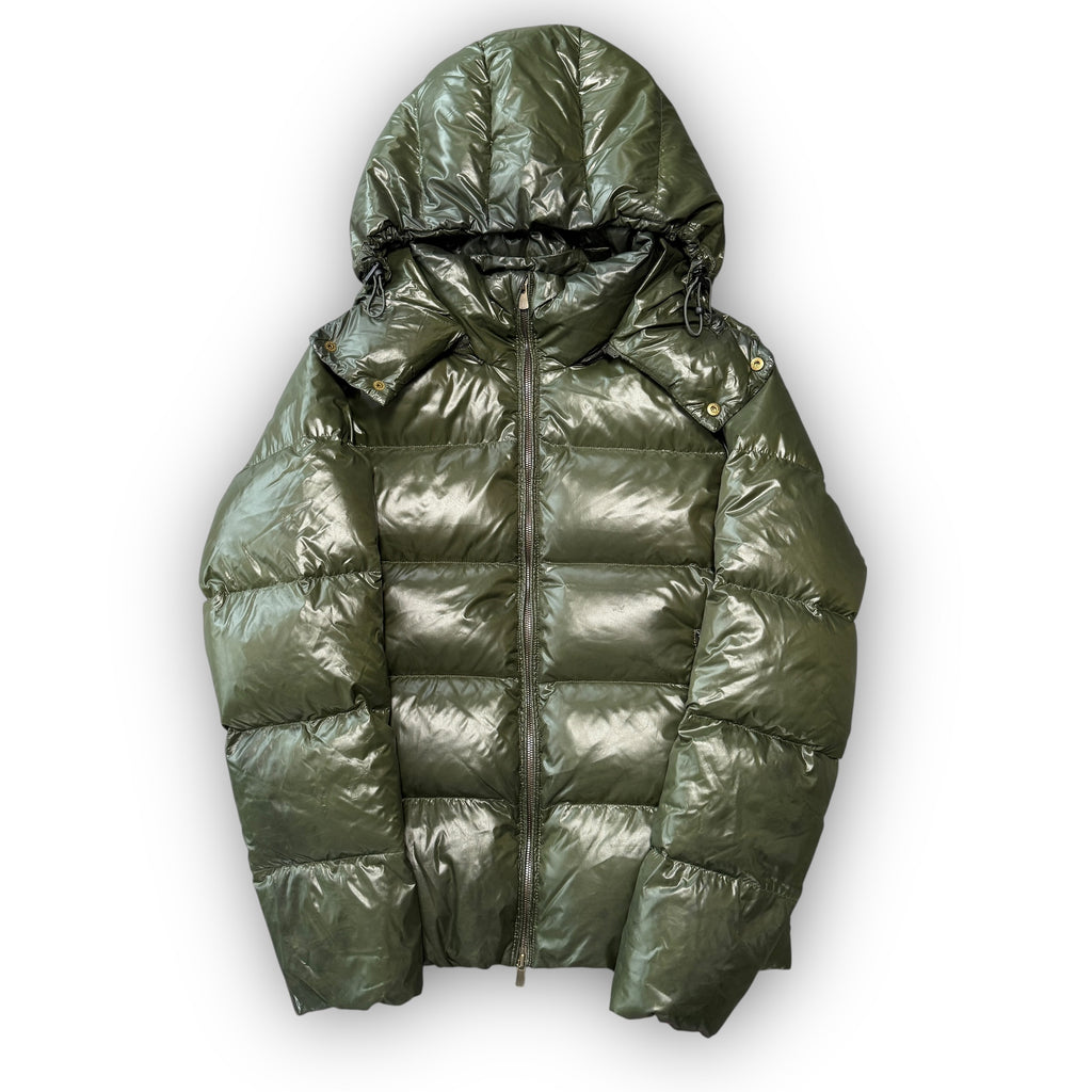 Green Puffer Coat (M)