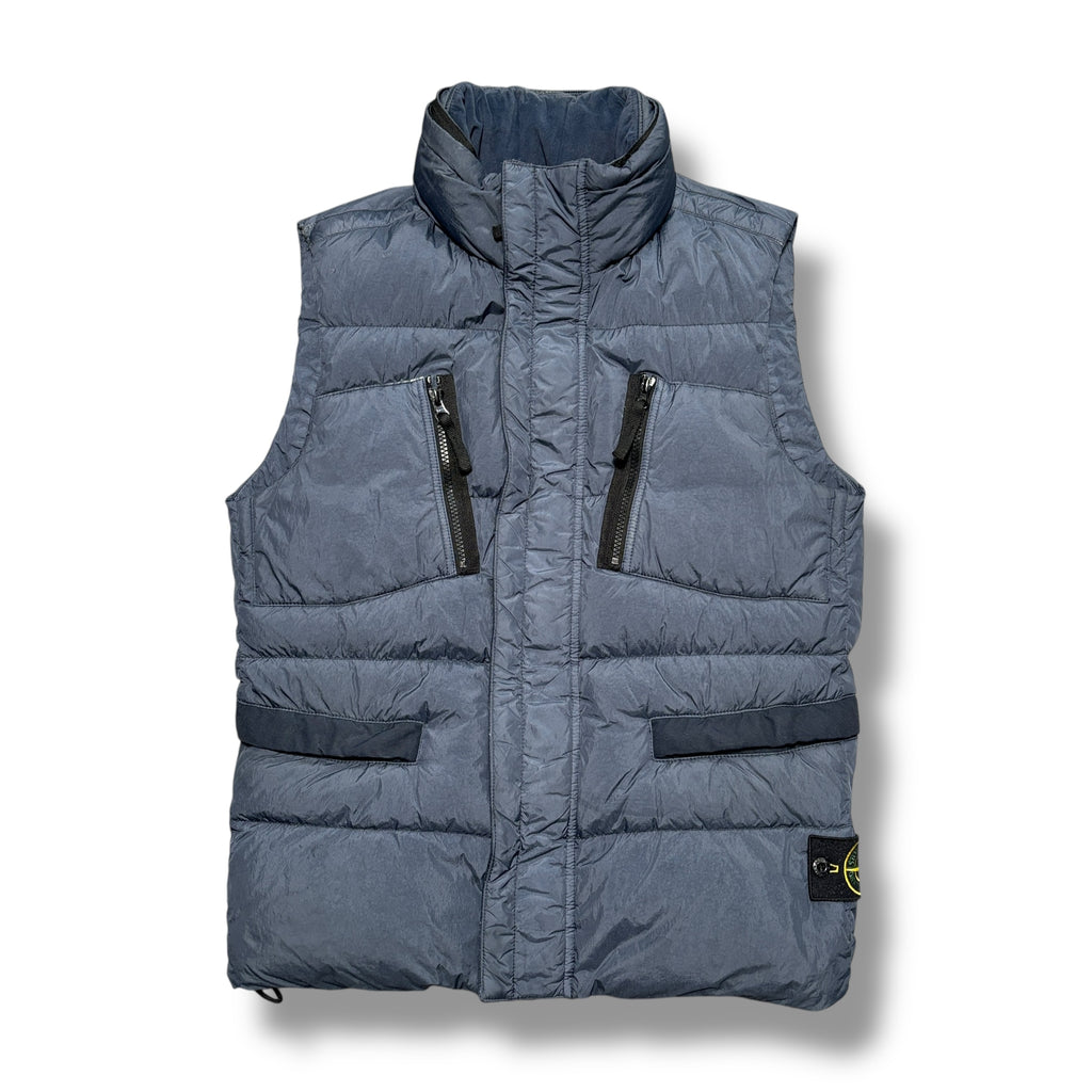 Stone Island Crinkle Reps Puffer Gilet (S)