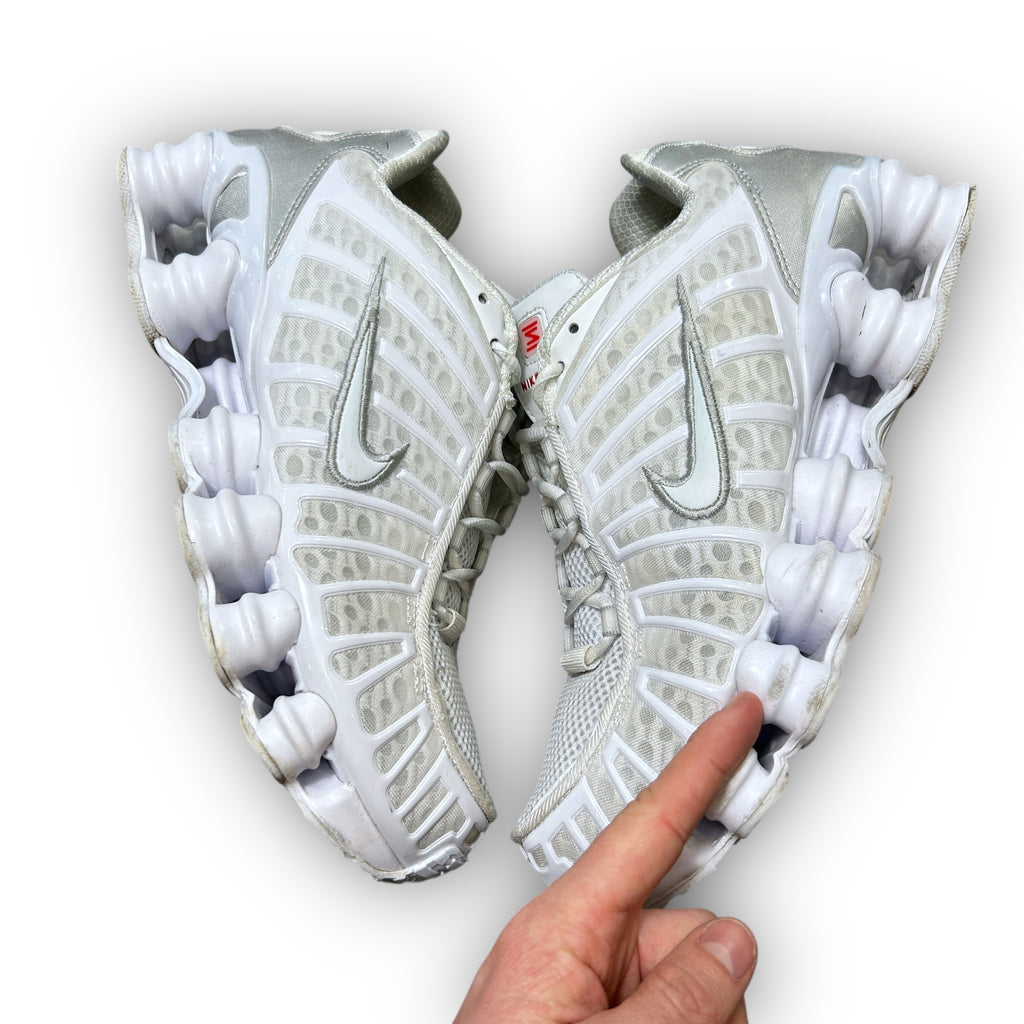 White Nike Shox TL (9UK)