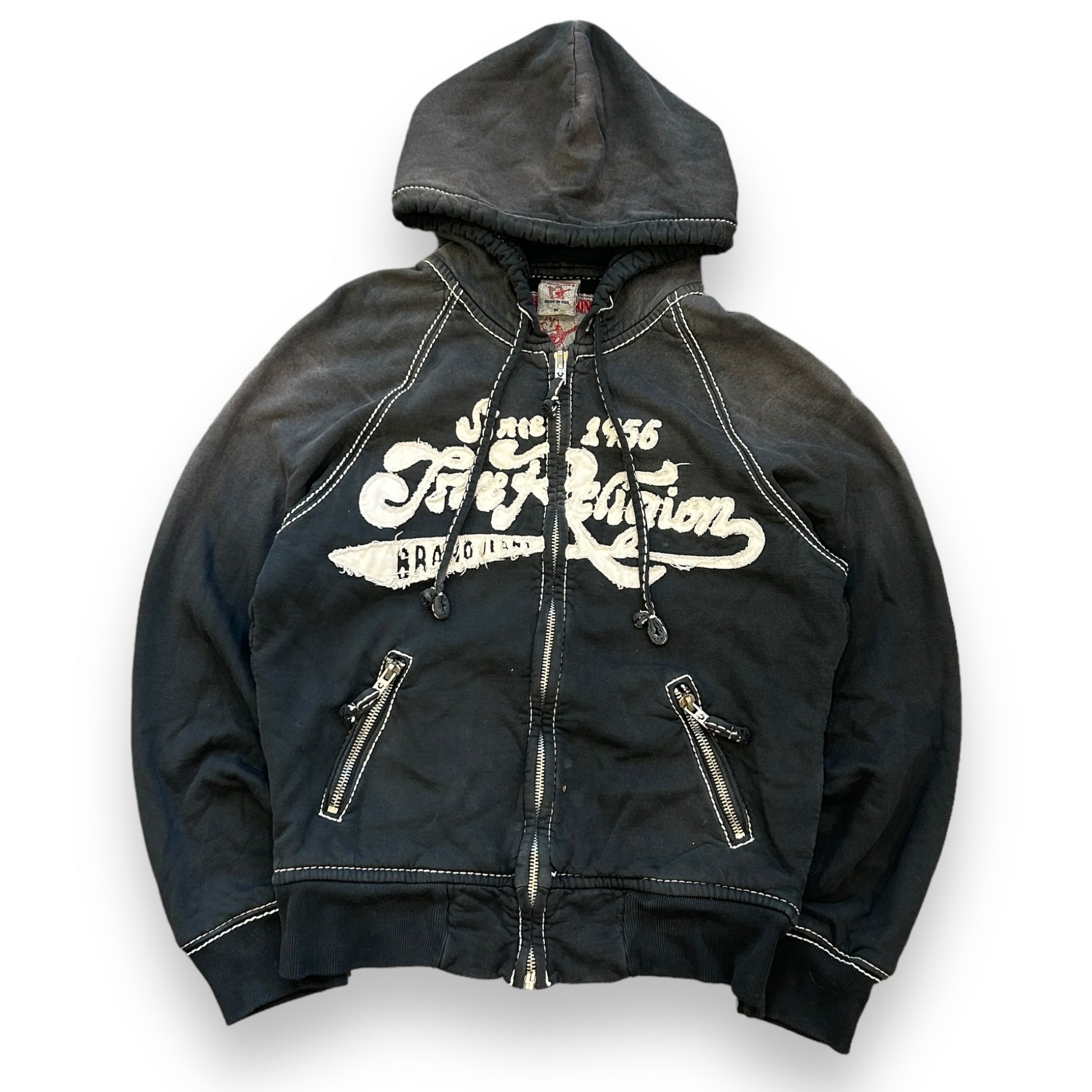 True Religion Triple Stitch Hoodie (M)