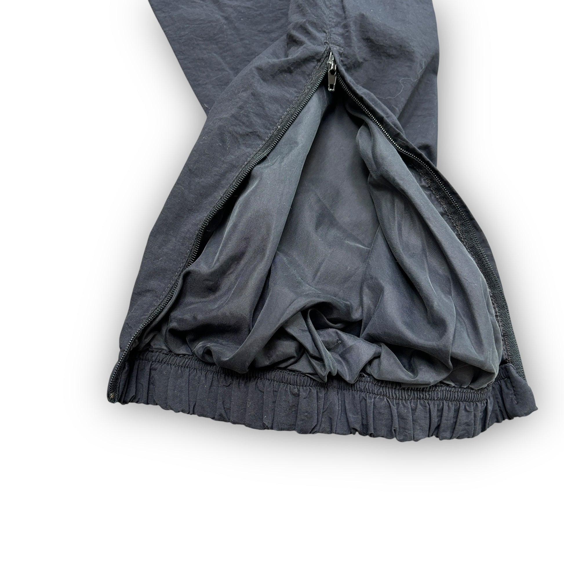 00s Black Nike Track Pants (XL)