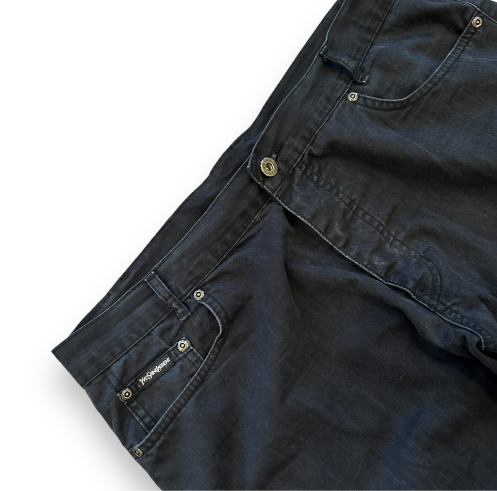 00s Black YSL Jeans (34")