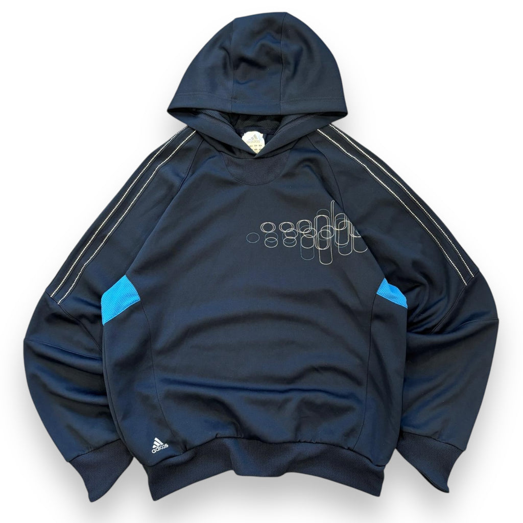 2000s Adidas Geometric Hoodie (L)