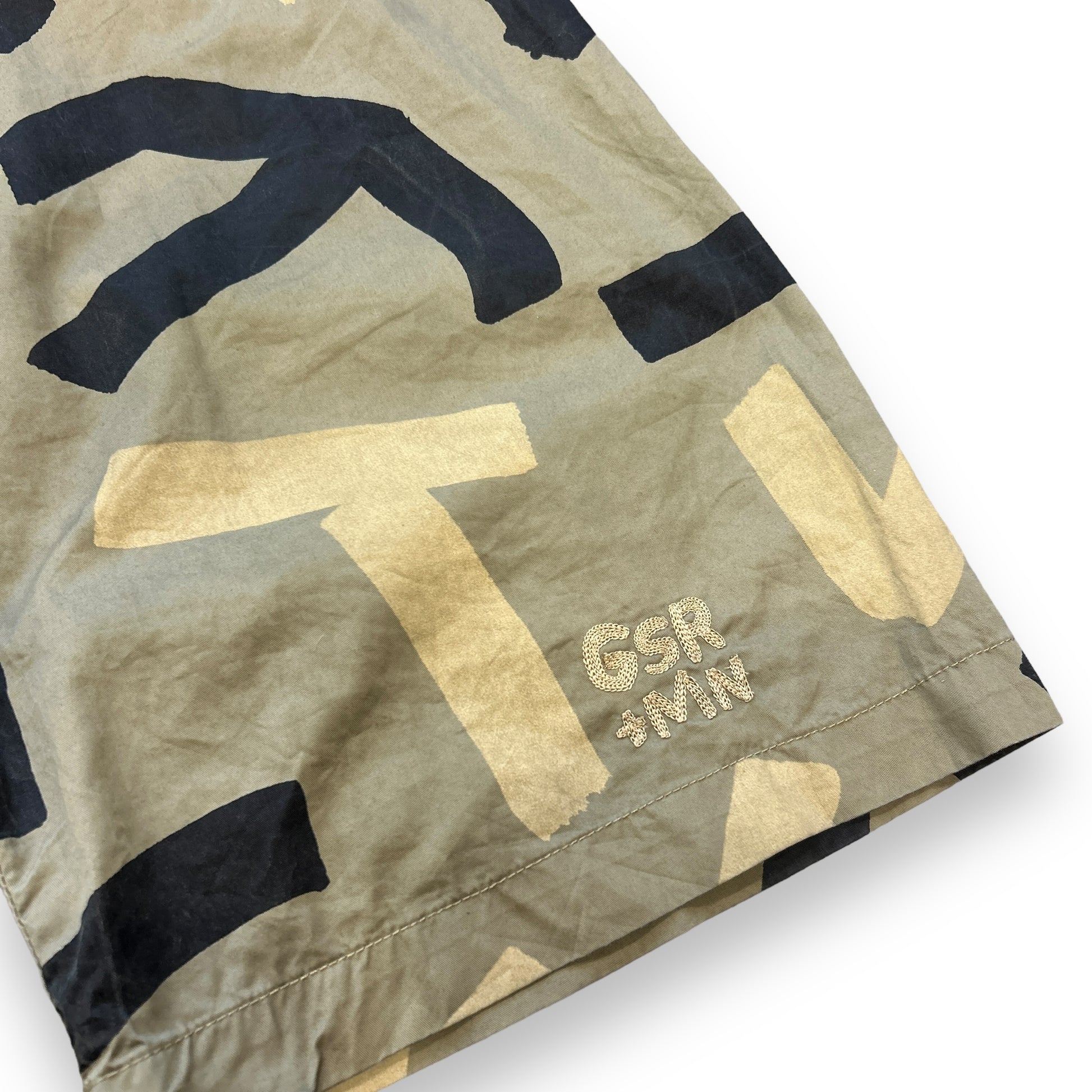 00s G-Star Baggy Camo Shorts (32")