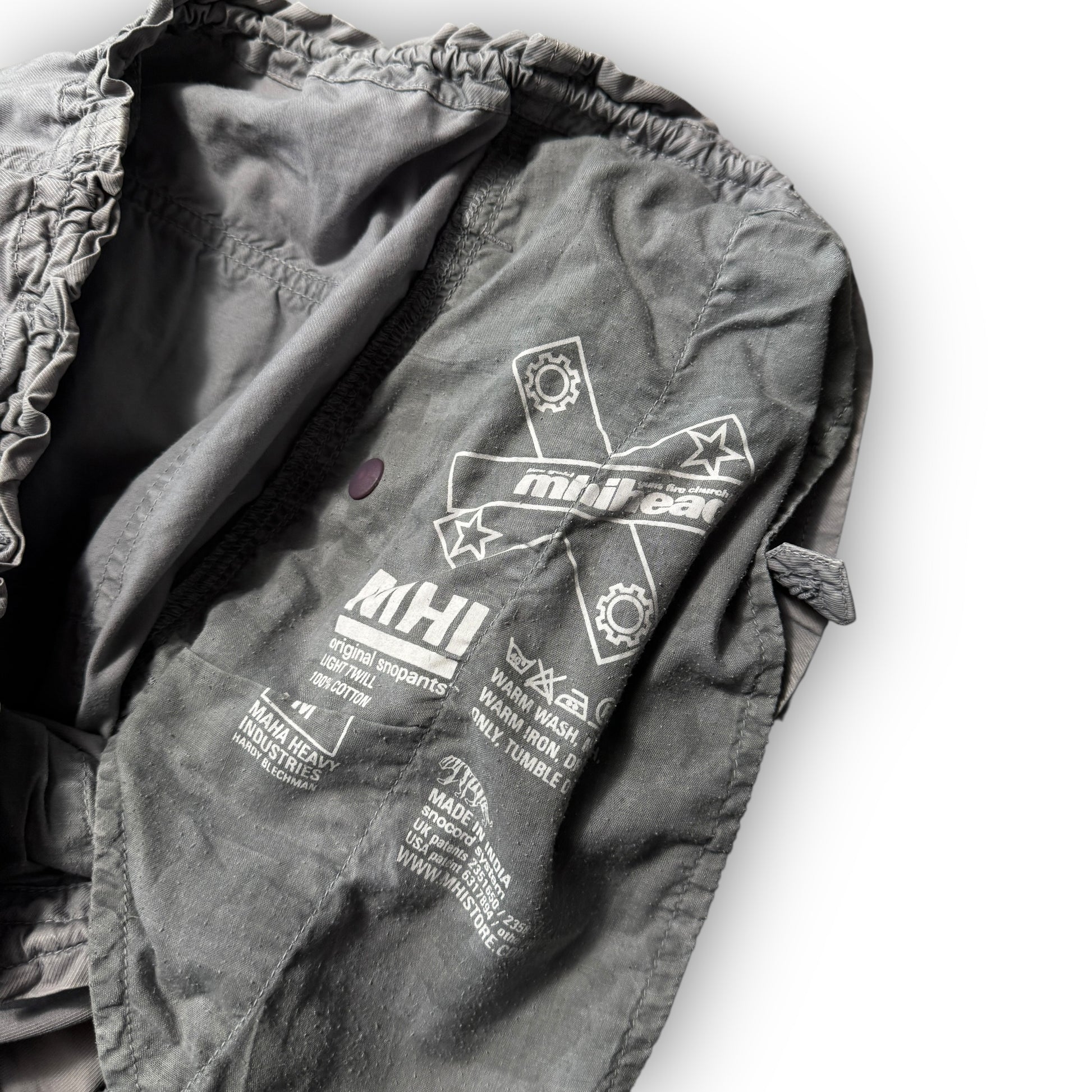 Grey Maharishi Baggy Snopants (M)
