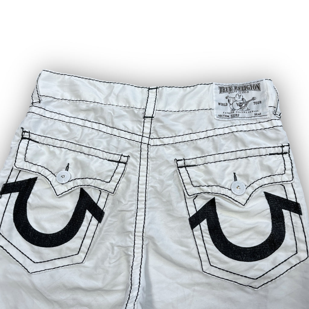 00s True Religion Contrast Stitch Shorts (34")