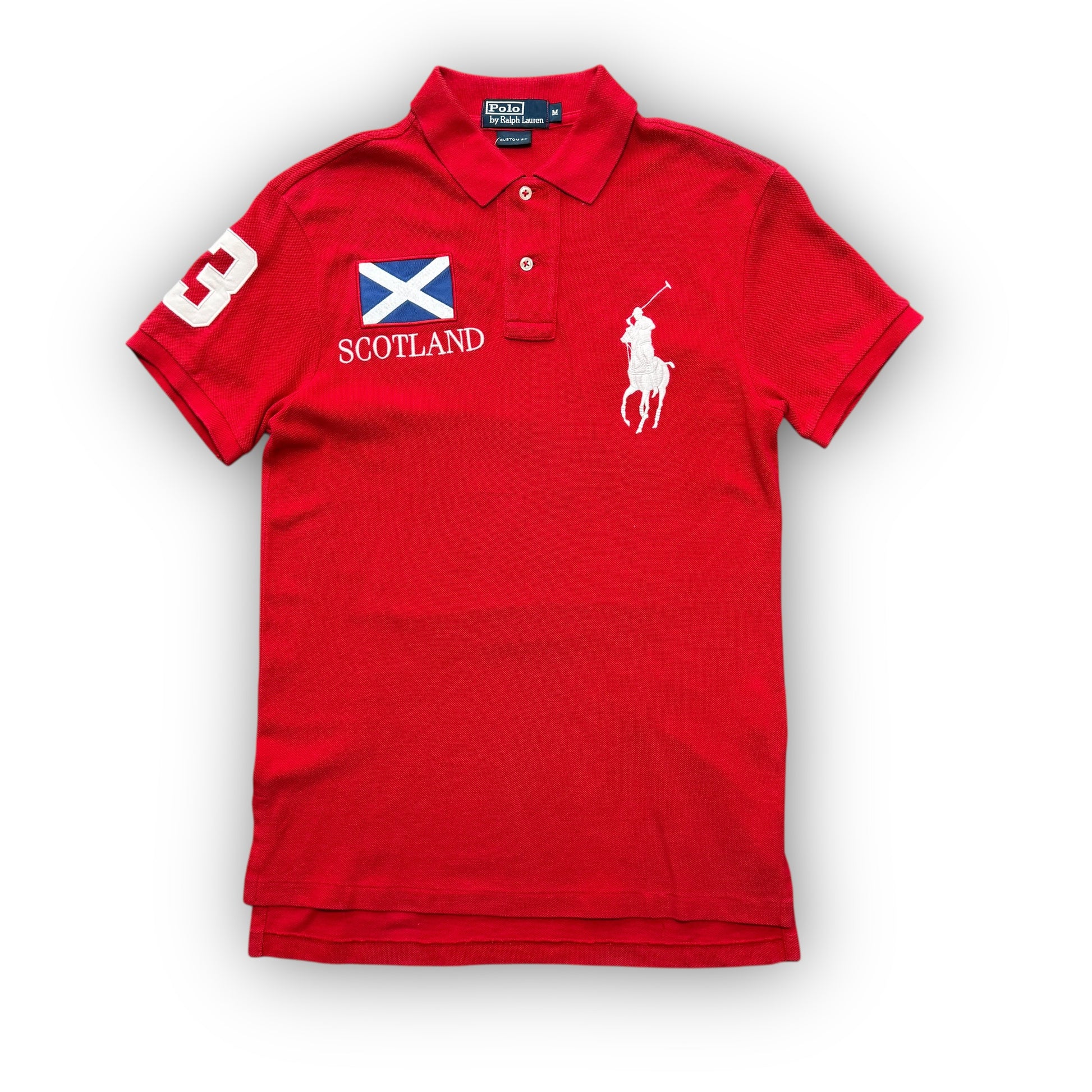 Ralph Lauren Scotland Big Pony Polo Shirt (M)